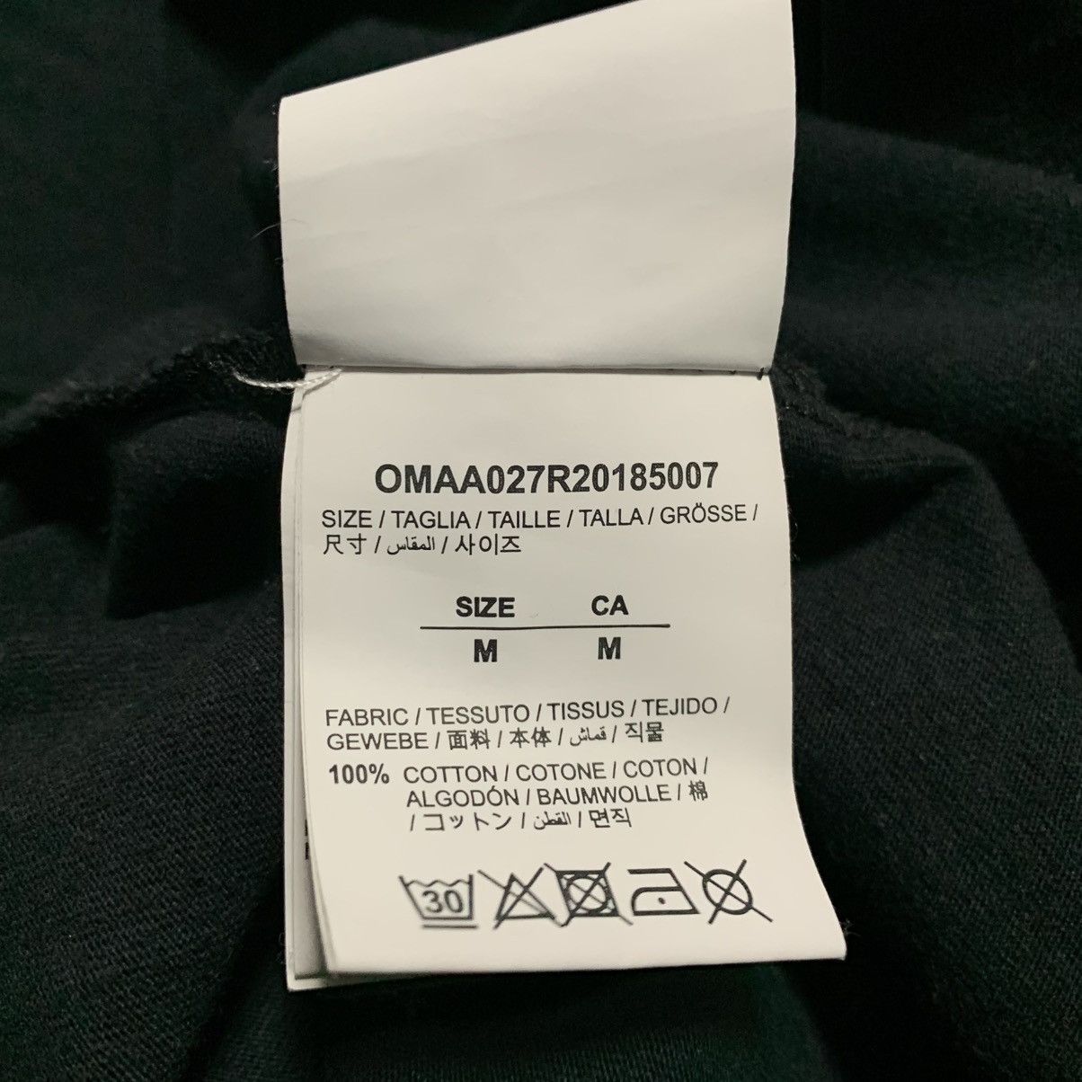 Off-White Off White Medium Rationalism Black Tee Virgil Abloh Size US M / EU 48-50 / 2 - 7 Thumbnail