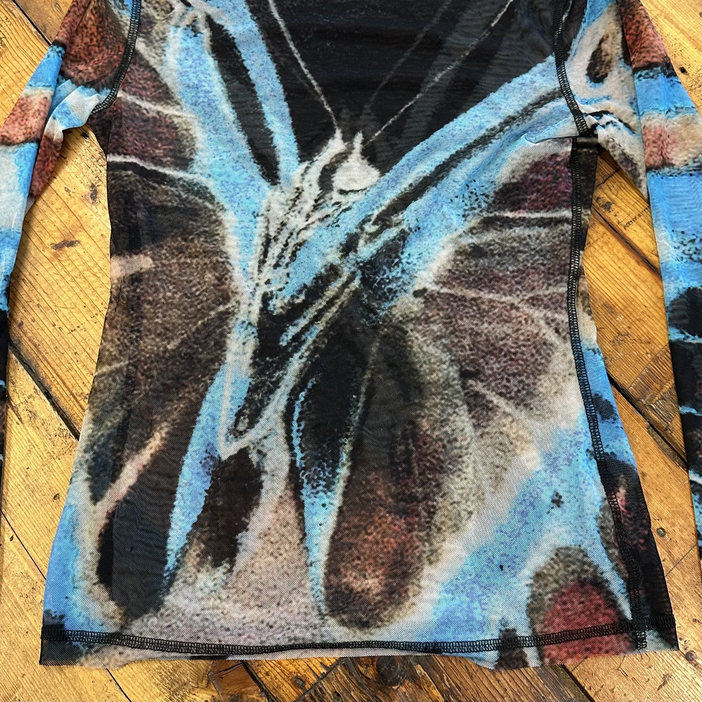 Misbhv MISBHV Butterfly Longsleeve Top in Allover Print Size US L / EU 52-54 / 3 - 4 Thumbnail