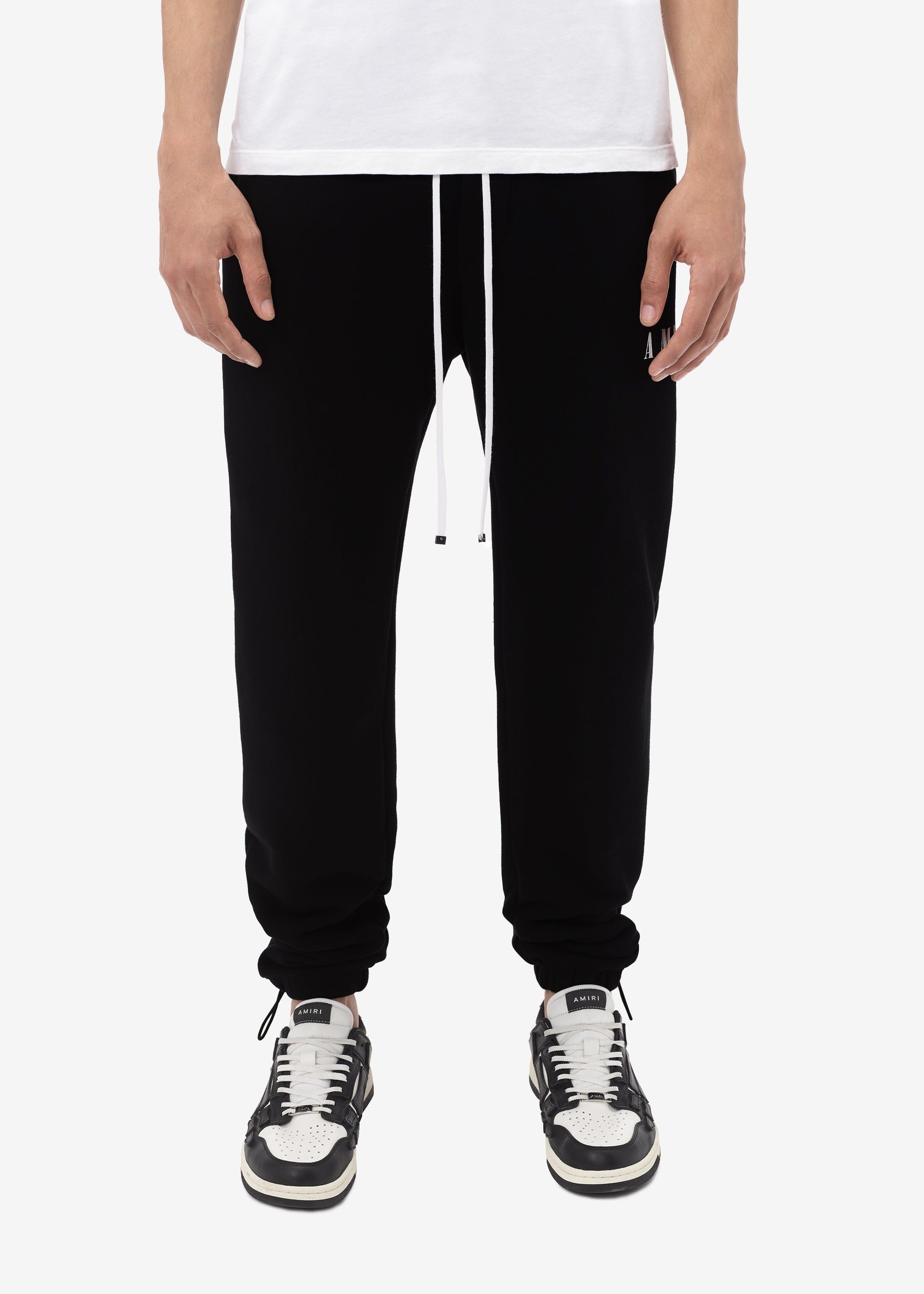 Amiri o1w1db11224 Core Logo Sweatpant & Jogger in Black Size US 30 / EU 46 - 2 Thumbnail