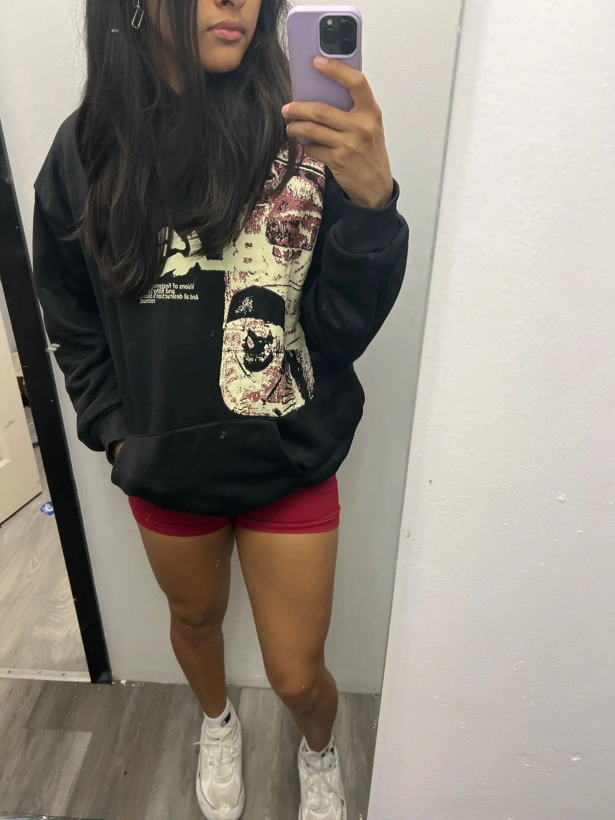 Japanese Brand Retro Gothic Hip Hop Harajuku Sweatshirt Hoodie y2k Size US L / EU 52-54 / 3 - 4 Thumbnail