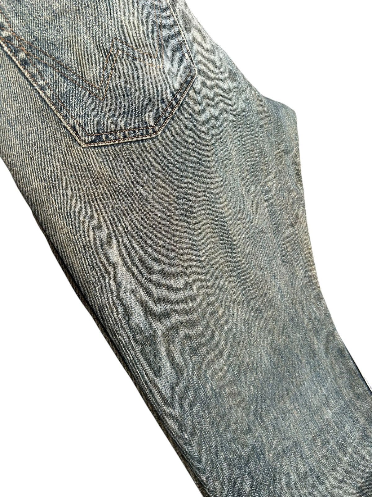 Japanese Brand × Kapital × Vintage Rusty Edwin Vintage Distressed Denim Jeans Size US 32 / EU 48 - 8 Thumbnail