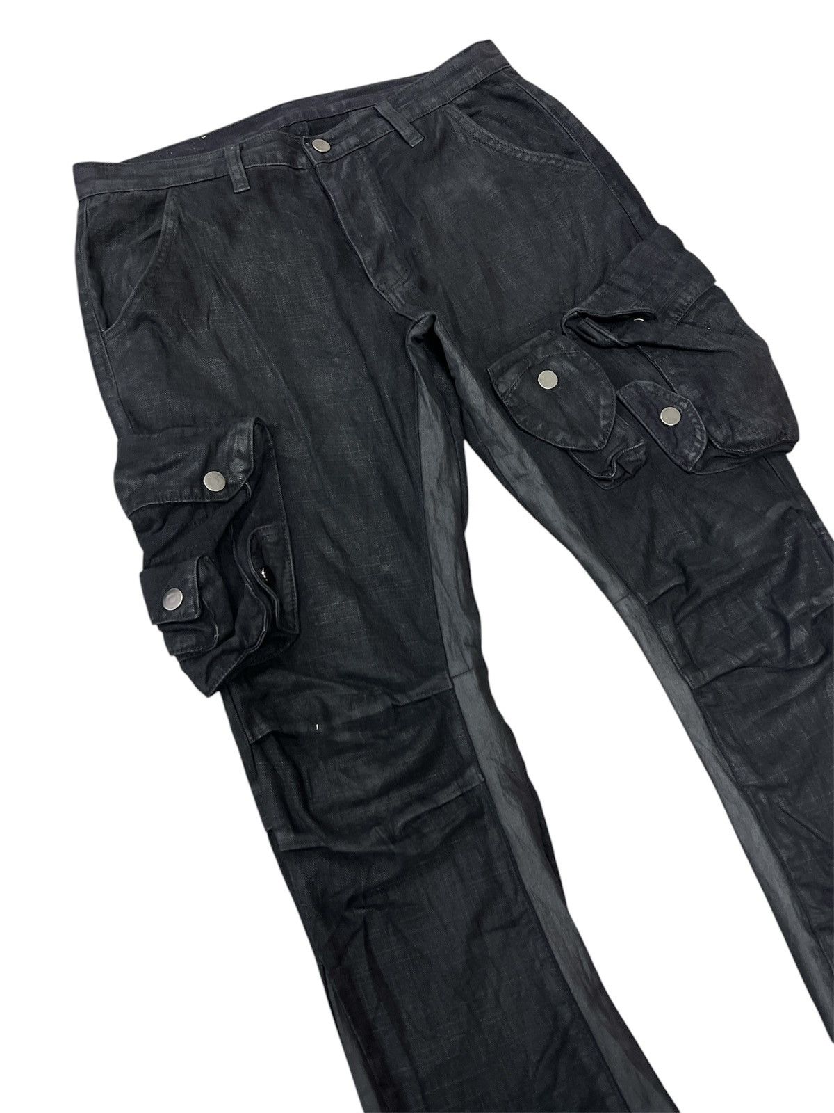 Japanese Brand FLARE‼️MNML WAX 3D POCKET CARGO PANT INSPIRED JULIUS Size US 33 - 6 Thumbnail