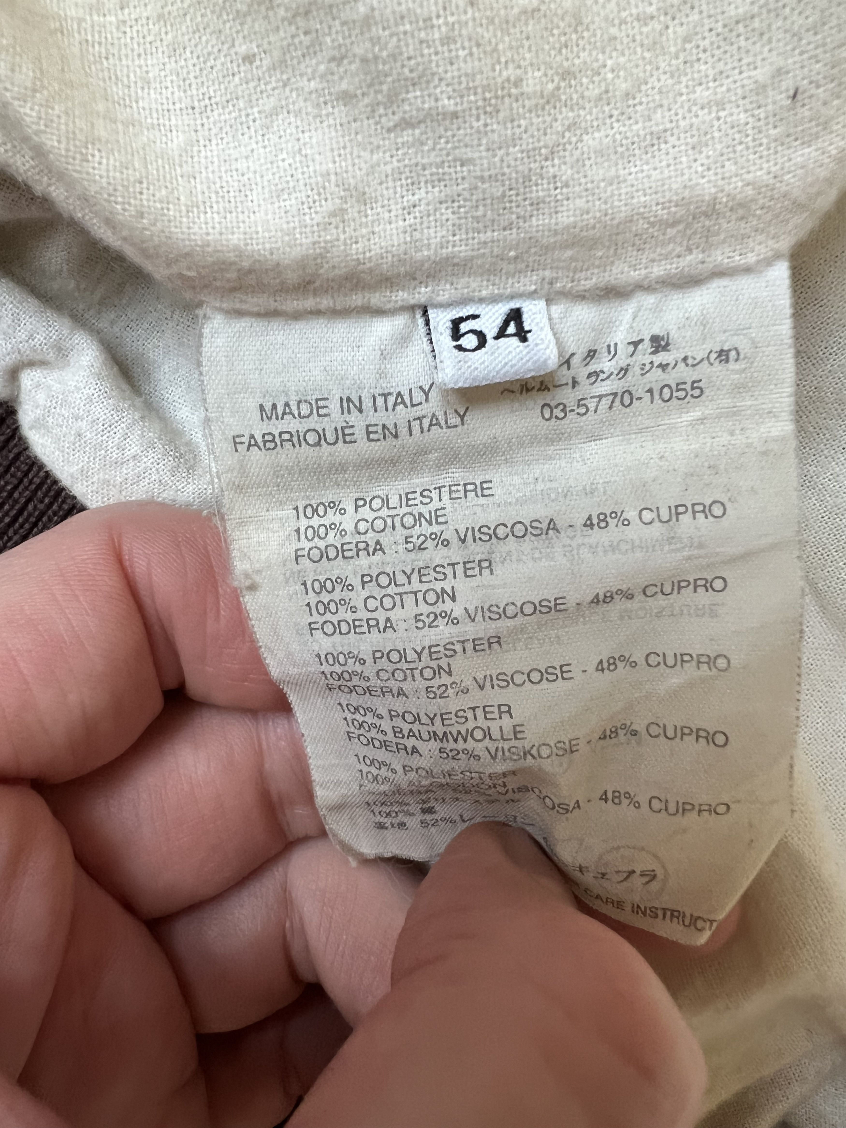 Helmut Lang HELMUT LANG satin cargo pocket bomber made in Italy Size US L / EU 52-54 / 3 - 6 Thumbnail