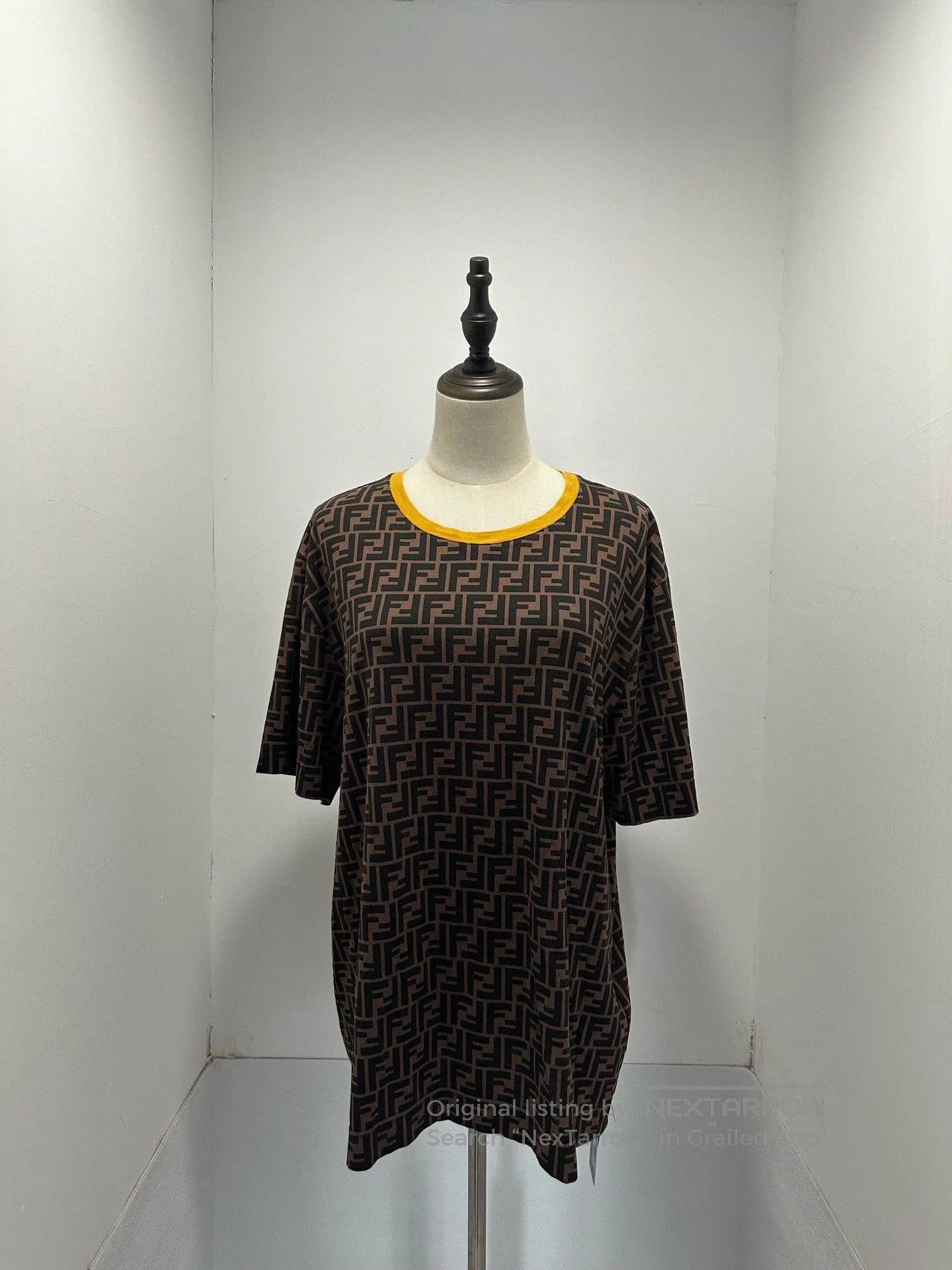 Fendi Fendi FF Print Short Sleeve Top. Size US L / EU 52-54 / 3 - 1 Thumbnail