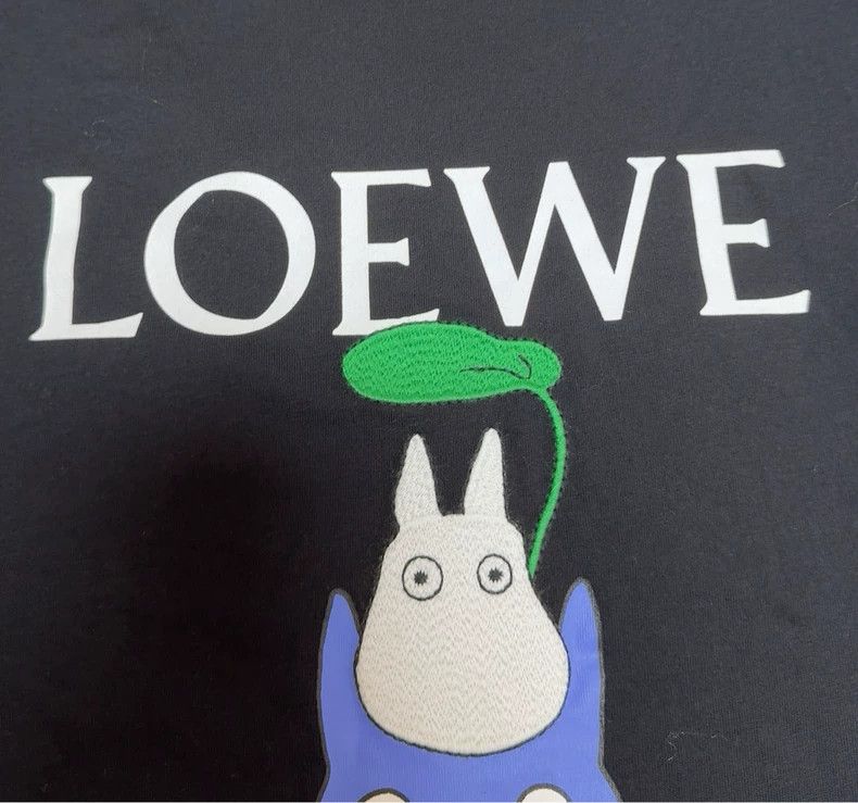 Loewe LOEWE Dragon Cat Embroidered T-shirt Size S / US 4 / IT 40 - 5 Thumbnail