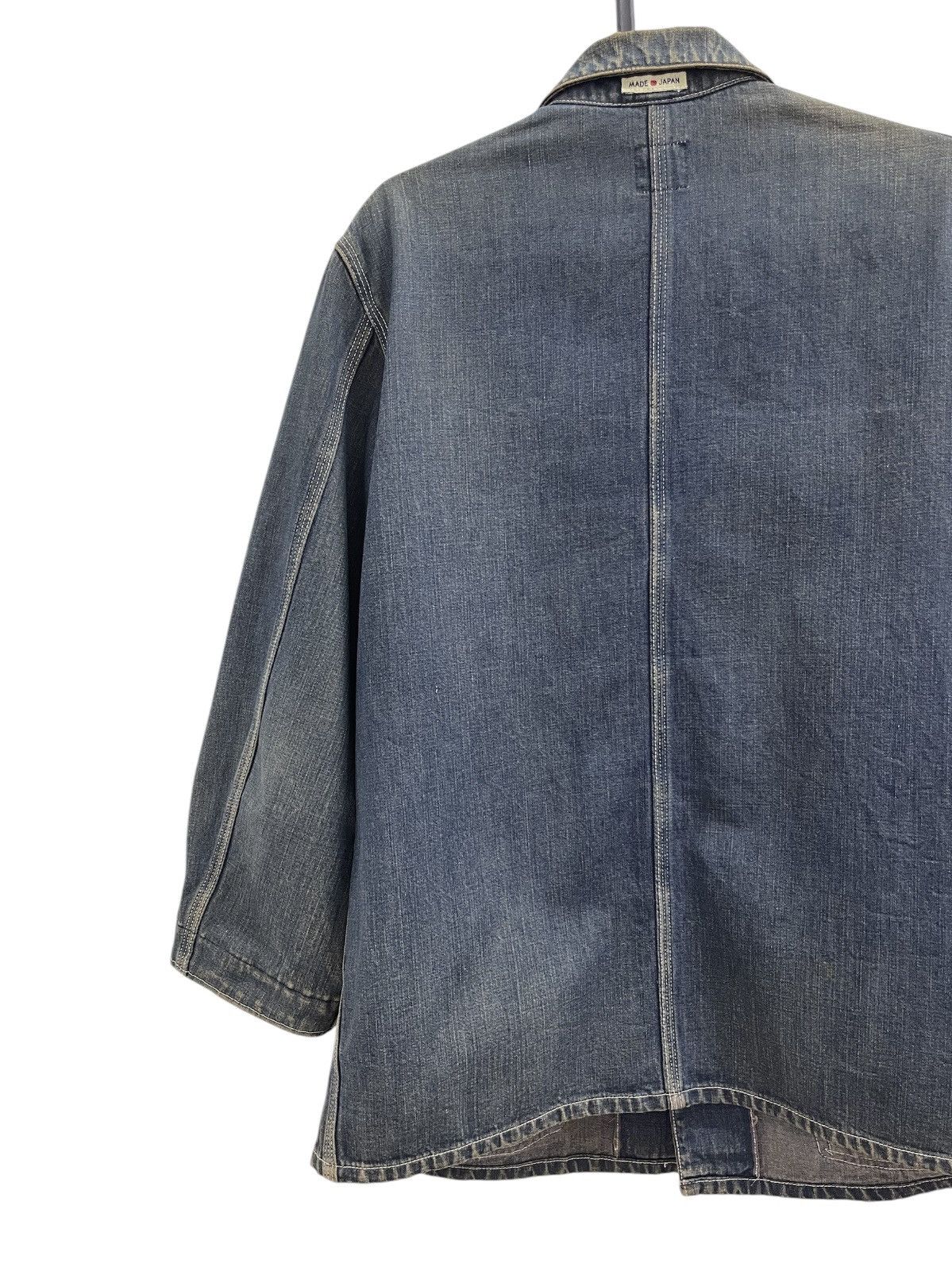 Japanese Brand Bohemian's Deeptone Denim Jacket Size US S / EU 44-46 / 1 - 7 Thumbnail