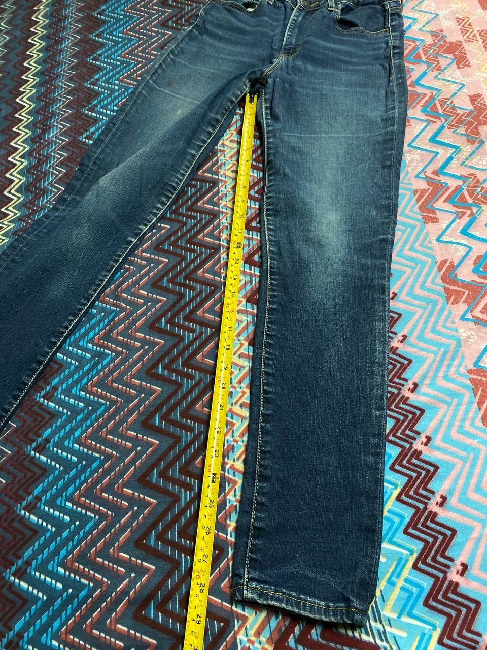 Levi's × Vintage Vintage Levi’s 721 skinny distressed jeans denim size 28 Size 28" / US 6 / IT 42 - 14 Thumbnail