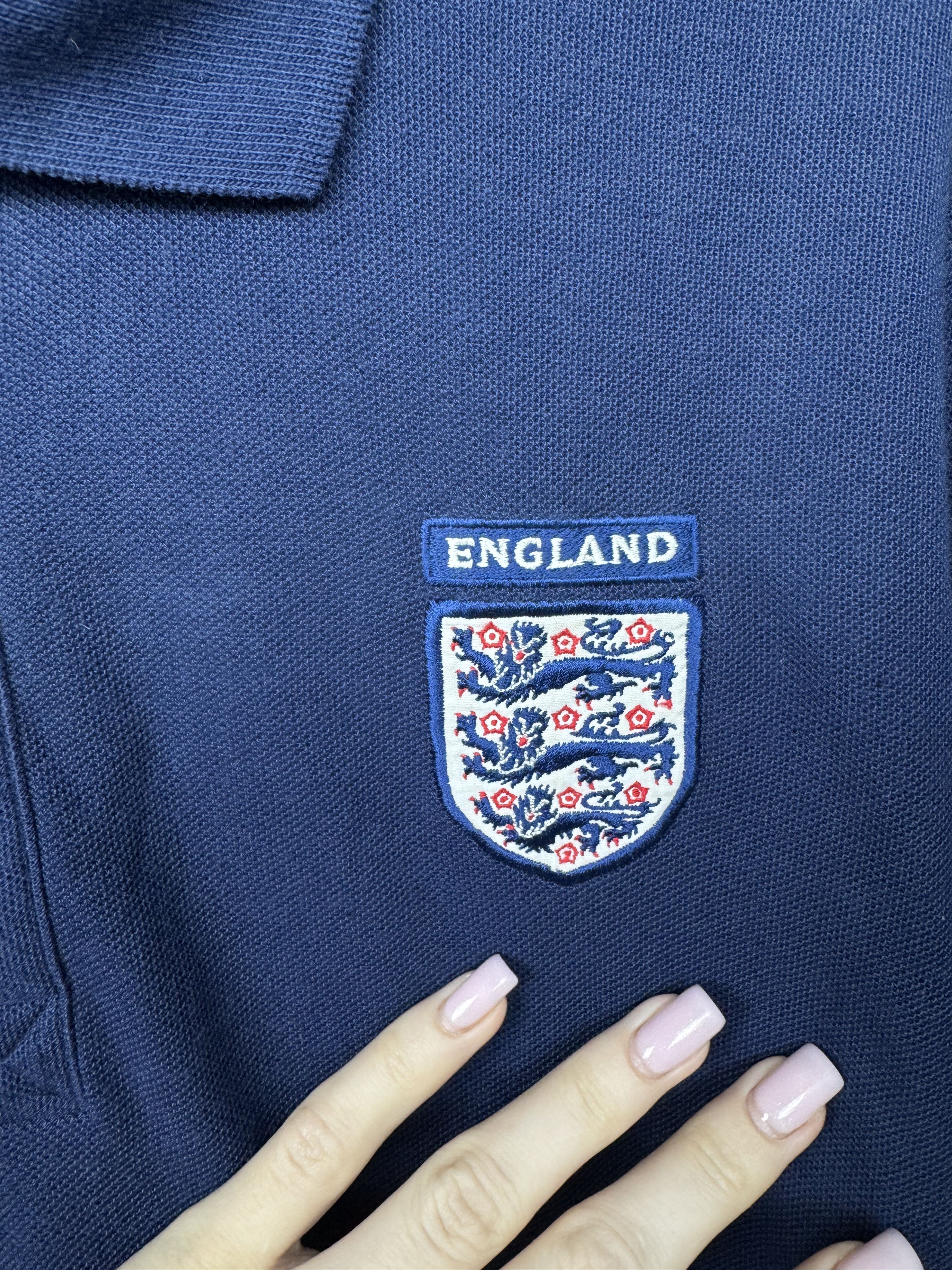 Umbro Umbro England Vintage Mens Polo Shirt Size US S / EU 44-46 / 1 - 3 Thumbnail