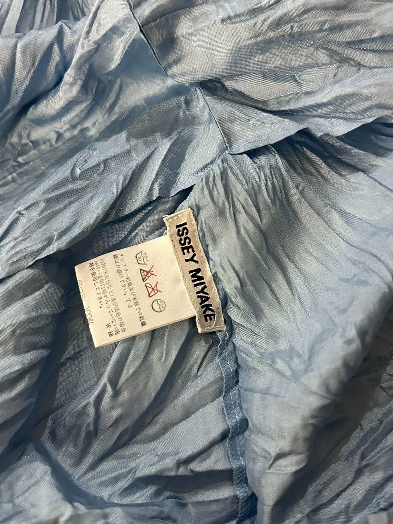 Issey Miyake Issey Miyake Blue short-sleeved shirt Size L / US 10 / IT 46 - 6 Thumbnail