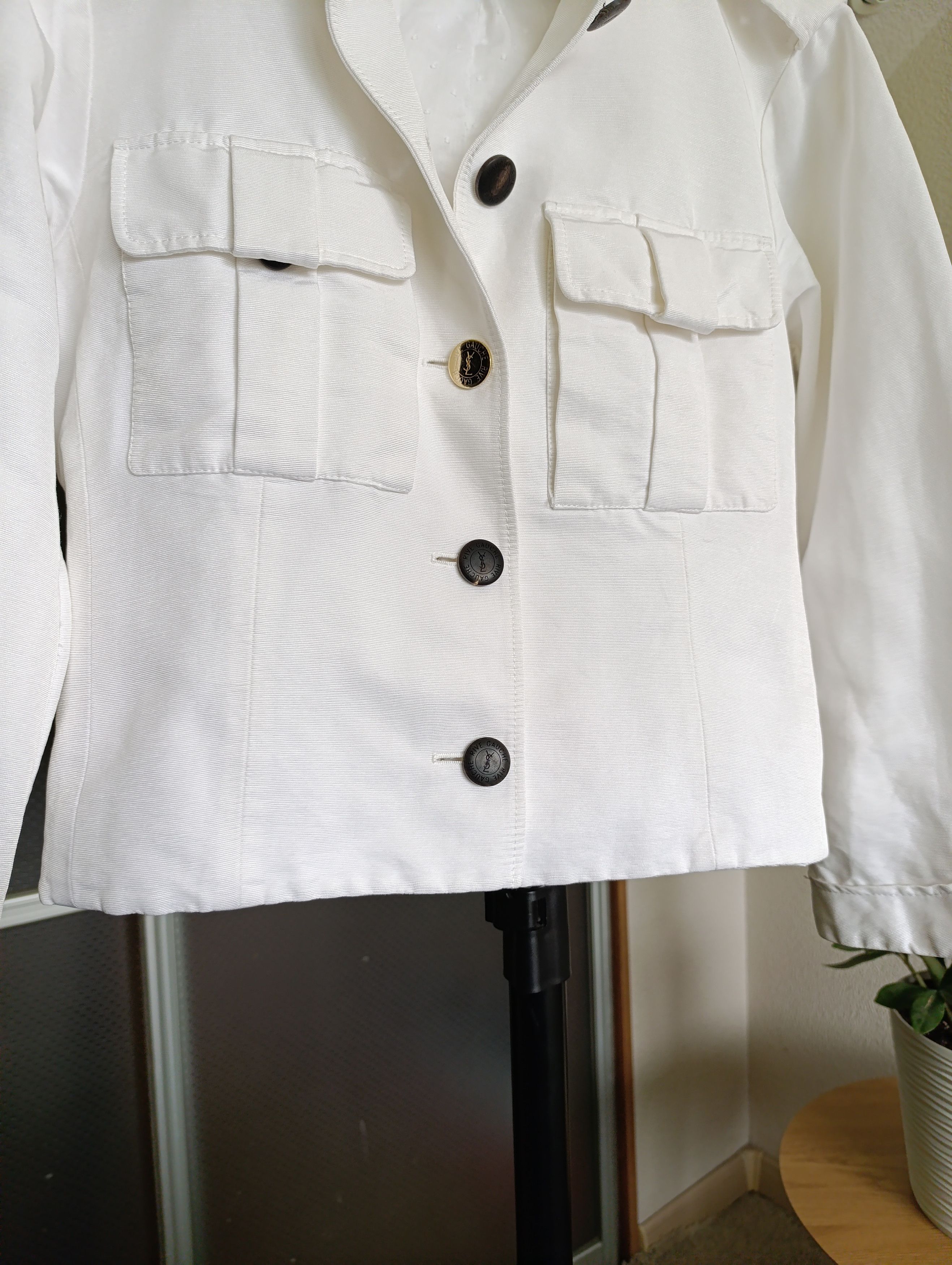 Yves Saint Laurent YVES SAINT LAURENT RIVE GAUCHE JACKET SPRING SUMMER 2005 Size M / US 6-8 / IT 42-44 - 10 Thumbnail