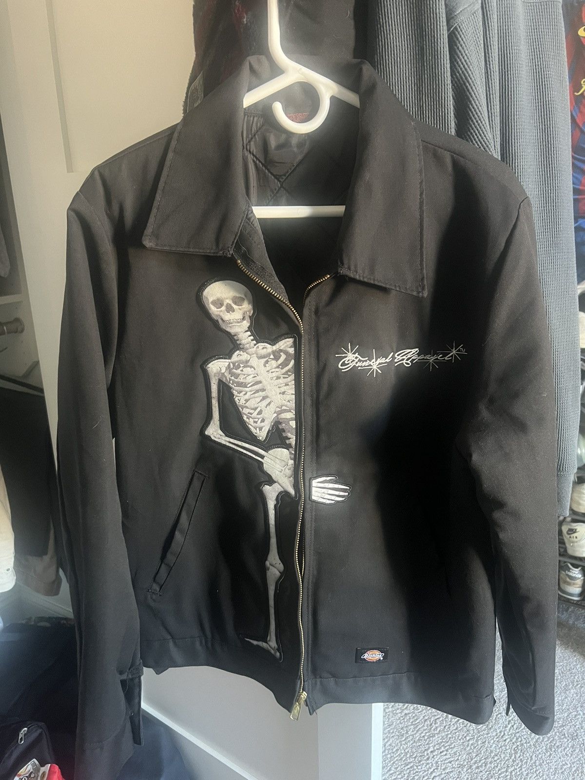 Other Funeral Apparel Skeleton Dickies Eisenhouer Jacket Large Size US L / EU 52-54 / 3 - 1 Thumbnail