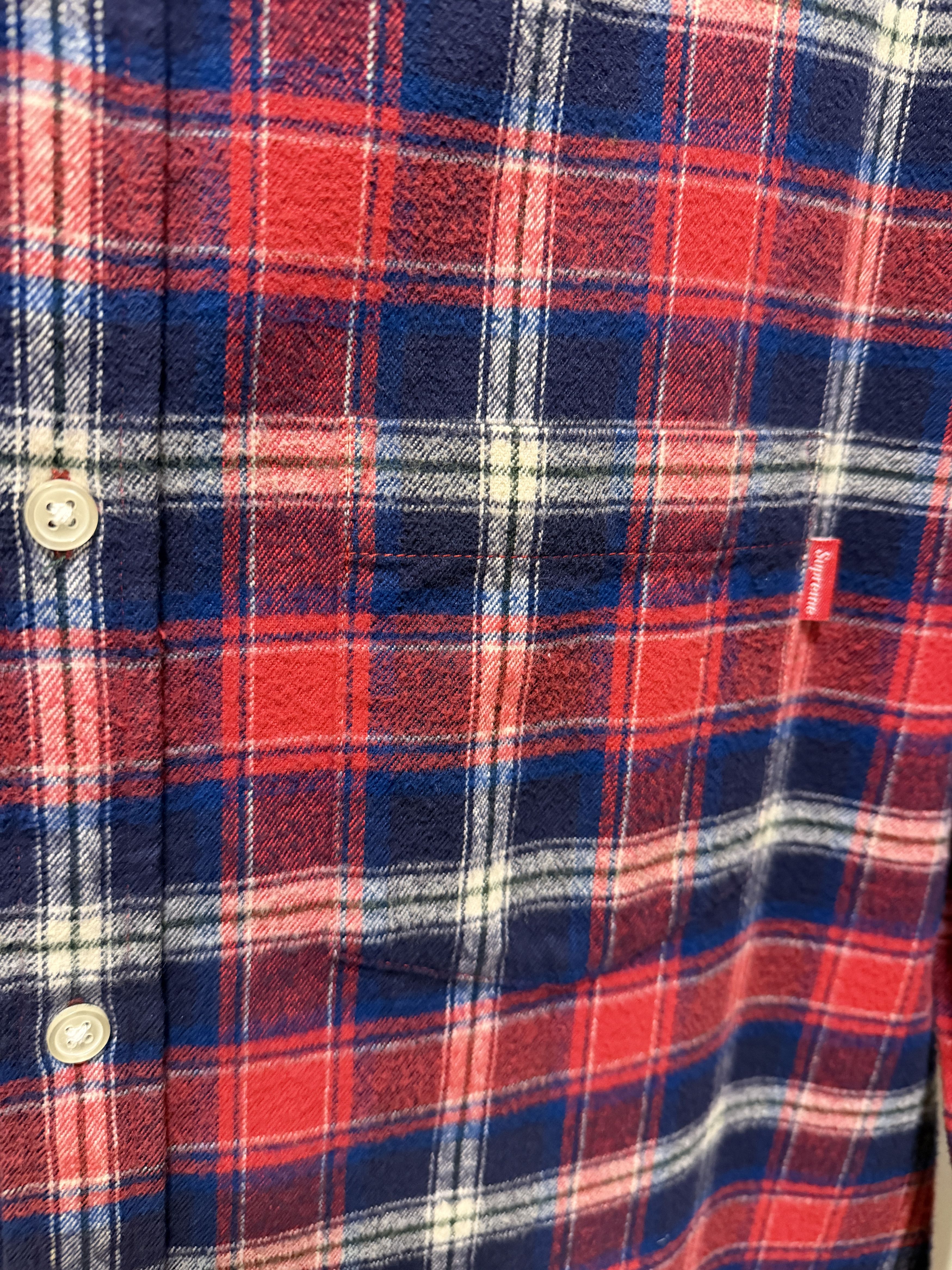 Supreme SUPREME SS14 FLANNEL BUTTON UP Size US L / EU 52-54 / 3 - 2 Thumbnail