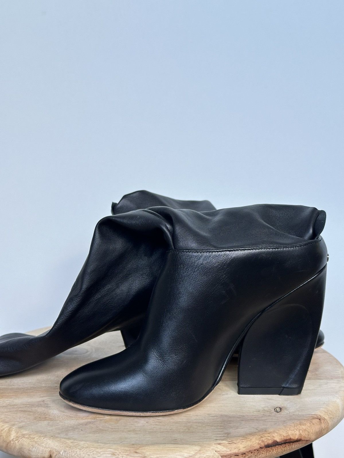 Designer × Dior Dior leather tied boots Rare Size US 5 / IT 35 - 12 Thumbnail