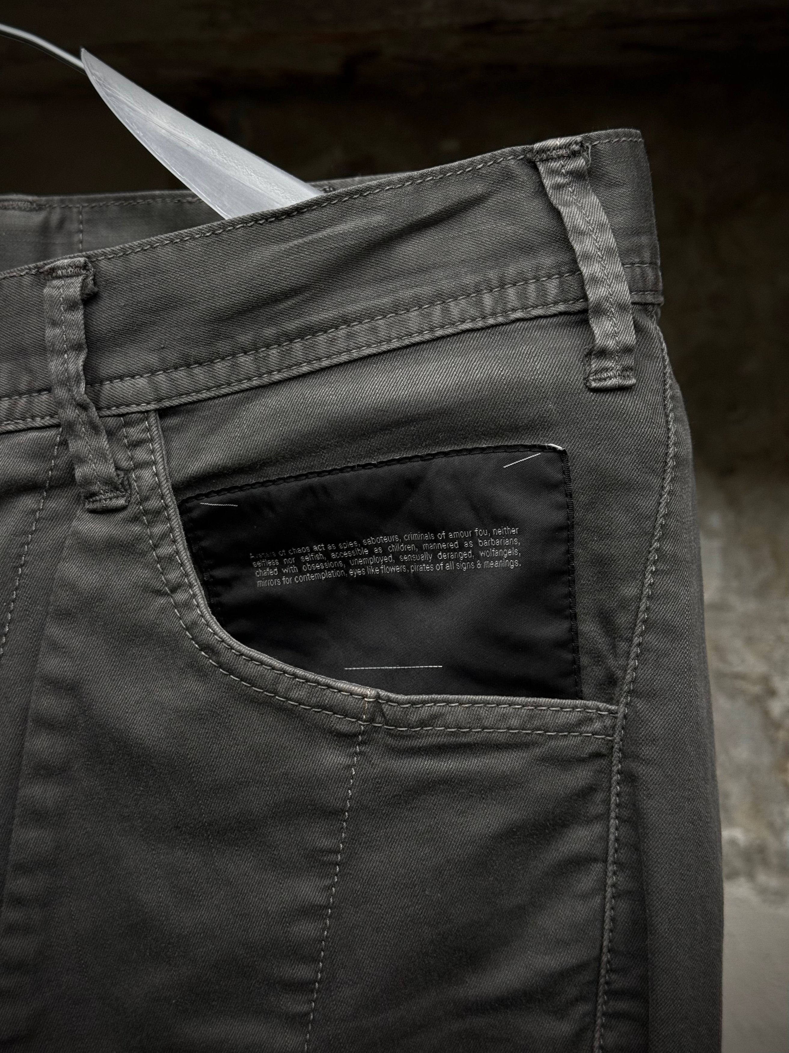 Julius Julius Grey Drop-Crotch Skinny Denim Size US 30 / EU 46 - 4 Thumbnail