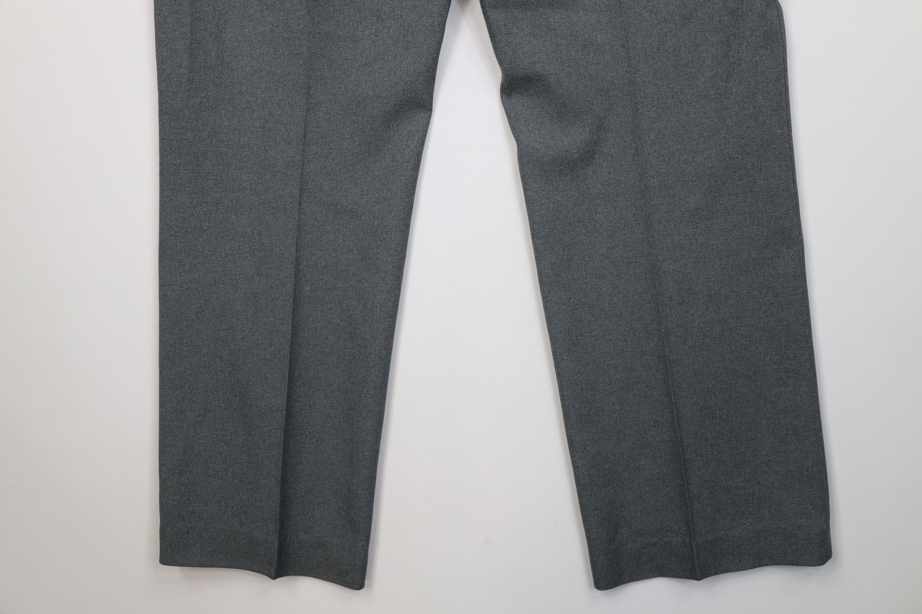 Vintage Vintage 70s Streetwear Flared Wide Leg Chino Pants Gray USA Size US 40 / EU 56 - 12 Thumbnail