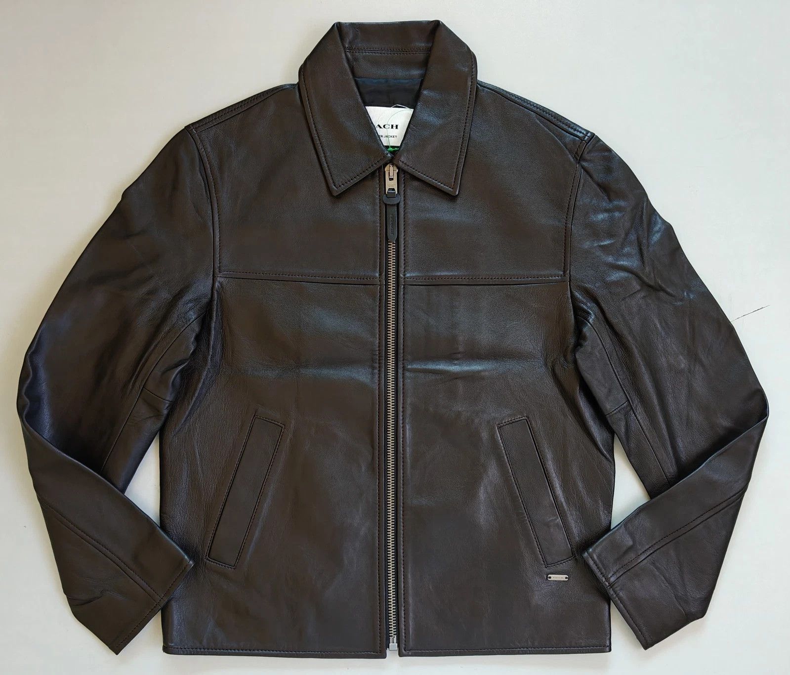 Coach Coach Leather Jacket FTP 5068 Size US XS / EU 42 / 0 - 1 Thumbnail