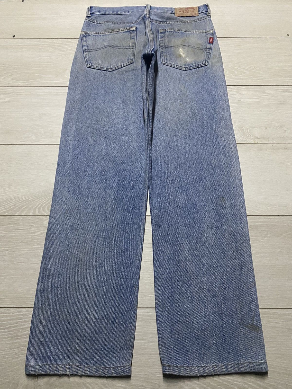 Maison Margiela Vintage 80s Liberto Made in Italy Denim Jeans Natural Fade Size US 30 / EU 46 - 2 Thumbnail