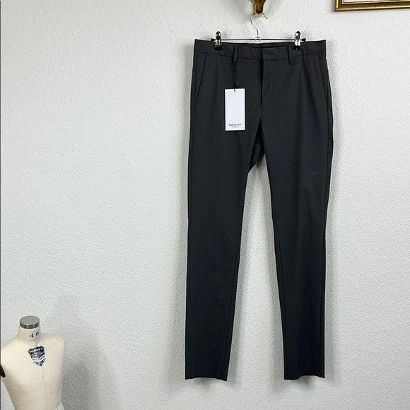 Ministry Of Supply Ministry of Supply Men's Kinetic Pant Slim Gray Flat Front Size US 32 / EU 48 - 1 Thumbnail