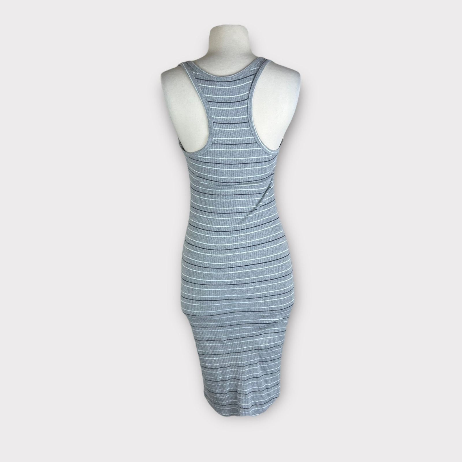 Nordstrom Michelle by Comune | Midi Bodycon Racerback Tank Dress Size S / US 4 / IT 40 - 5 Thumbnail