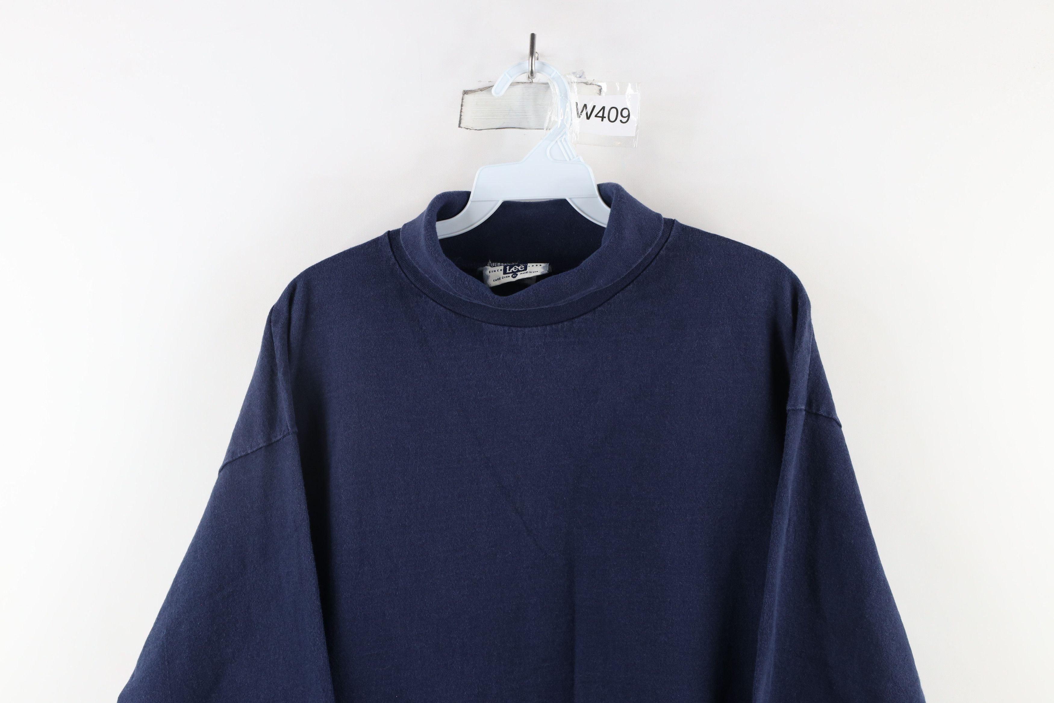 Vintage Vintage 90s Streetwear Heavyweight Turtleneck T-Shirt Cotton Size US XL / EU 56 / 4 - 2 Thumbnail