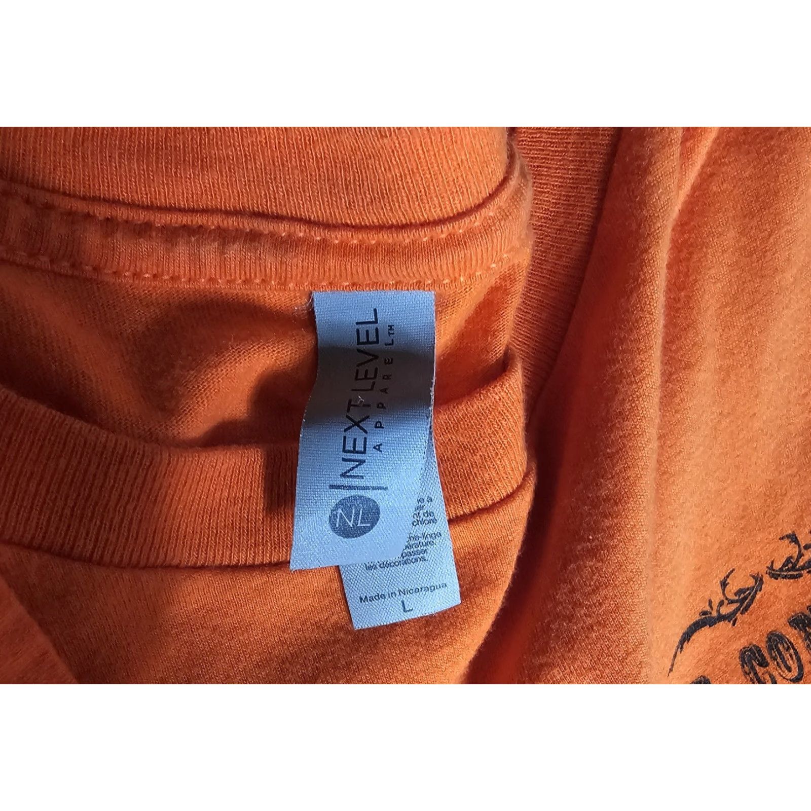 Next Level Next Level T-Shirt Mens Ya'll Come Back Saloon Lake Wales FL Orange L Biker Western City Horse Beer Graphic Print Shirts Size US L / EU 52-54 / 3 - 6 Thumbnail