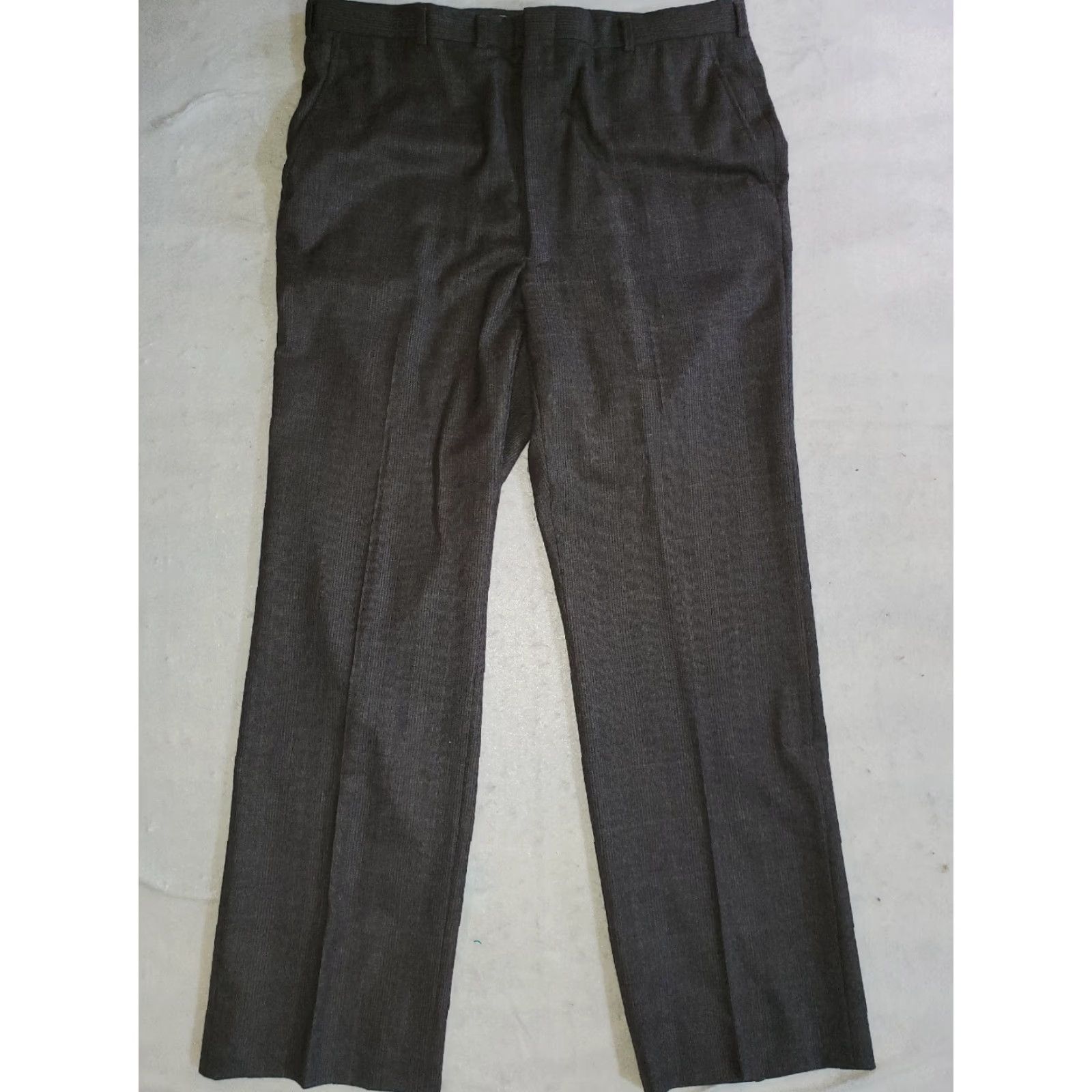Vintage VINTAGE Austin Reed Signature 2 Piece Suit Mens Sz 42R 36x32 Pleated Gray Check Wool 2 Piece Blazer Classic Suit Mens Size 42R - 3 Thumbnail