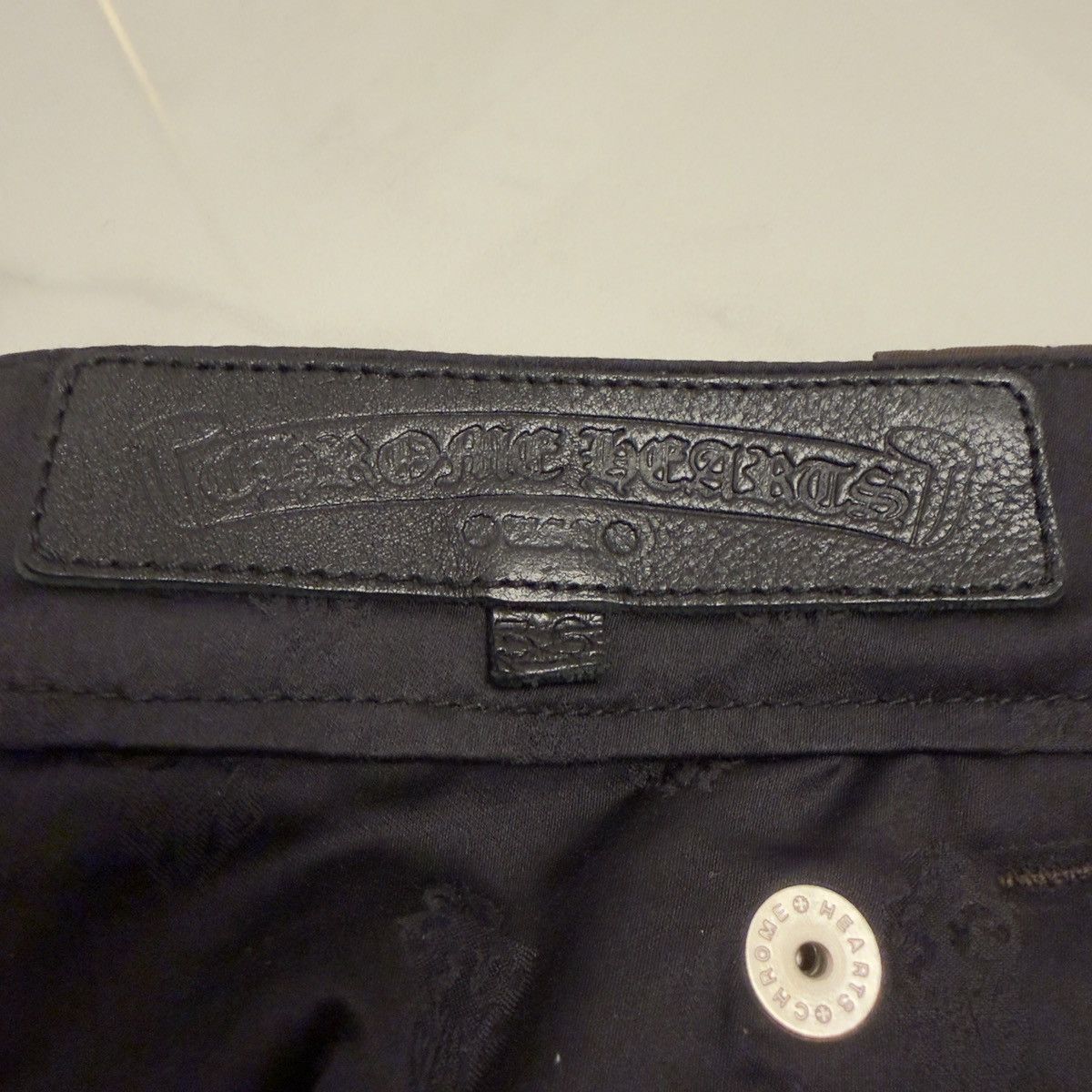 Chrome Hearts Chrome Hearts Pink Cross Patch Leather/Nylon Carpenter 🚫READ Size US 36 / EU 52 - 22 Thumbnail
