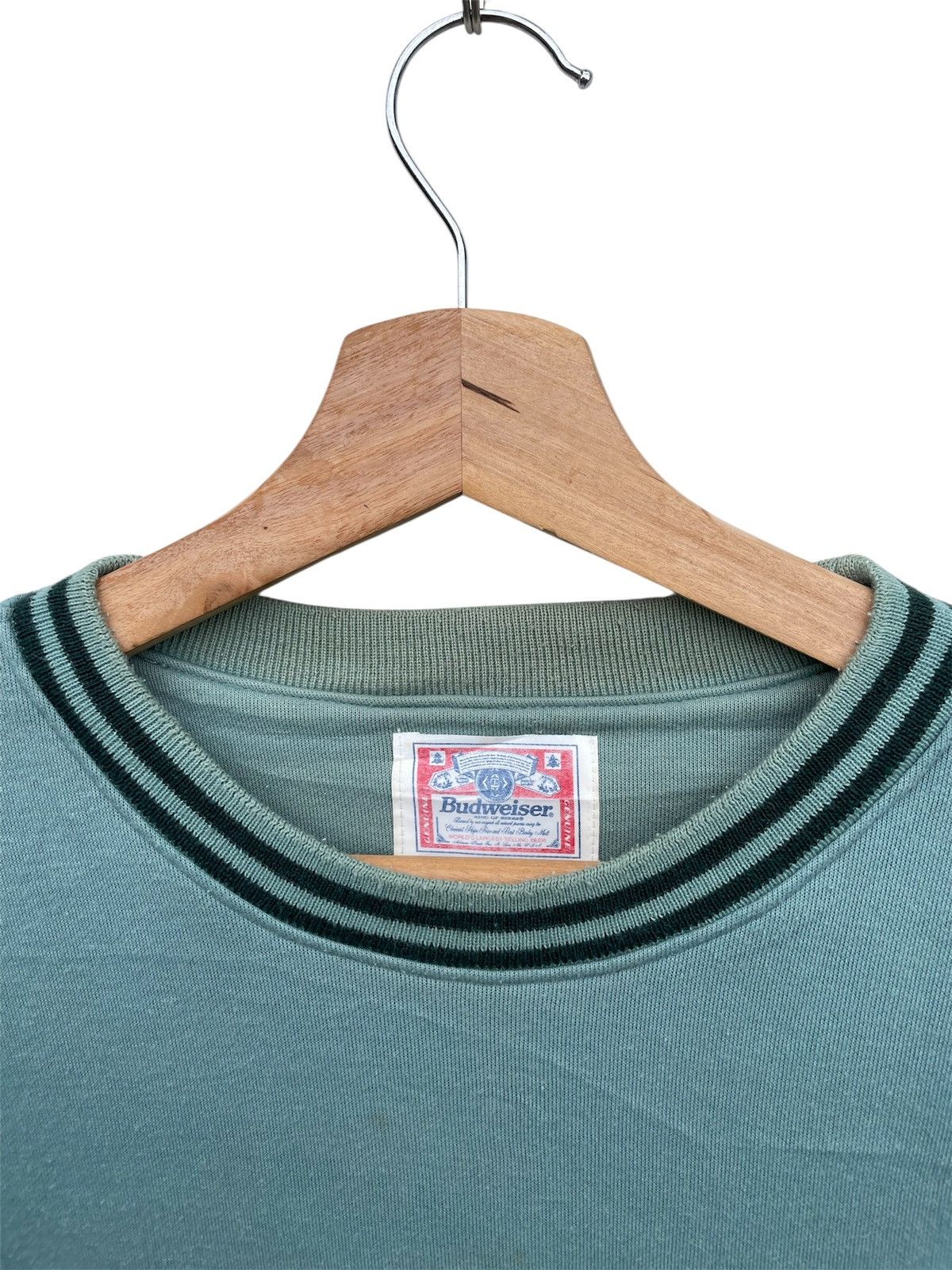 Budweiser 🔥Accept Binding Offer🔥 Budweiser Embroidery Sweatshirt Size US M / EU 48-50 / 2 - 3 Thumbnail