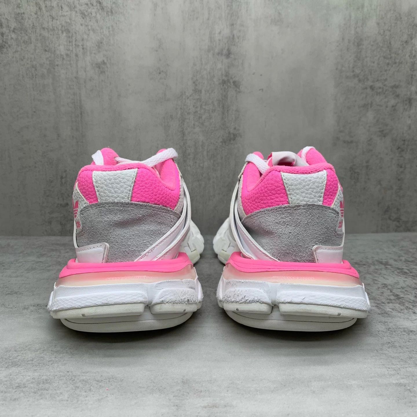 Balenciaga Balenciaga Track x Adidas White/Pink 36 98 New LX1261 Size US 5.5 / IT 35.5 - 5 Thumbnail