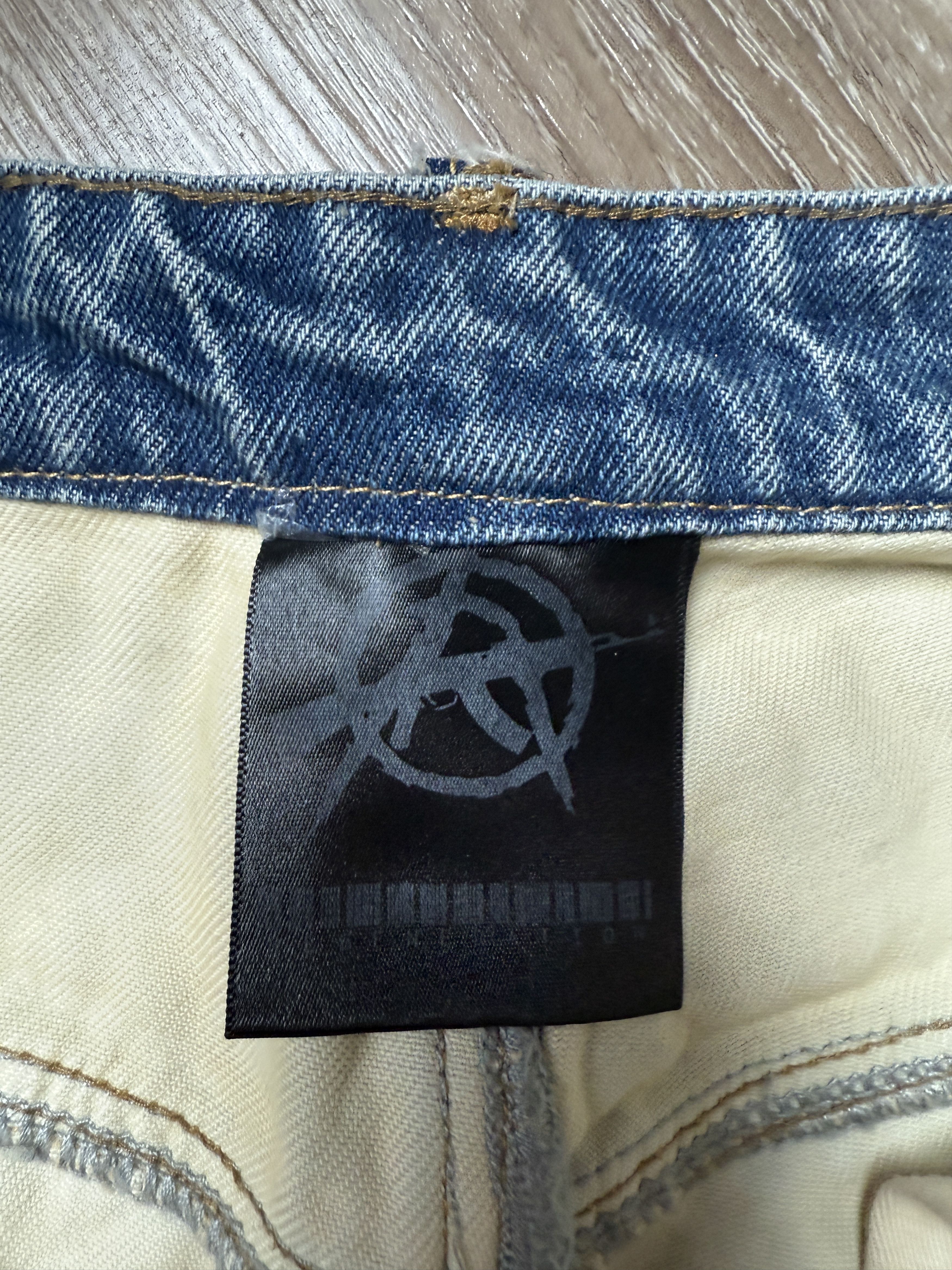 Other Balenciaga style Denim Camo Jeans Size US 32 / EU 48 - 2 Thumbnail