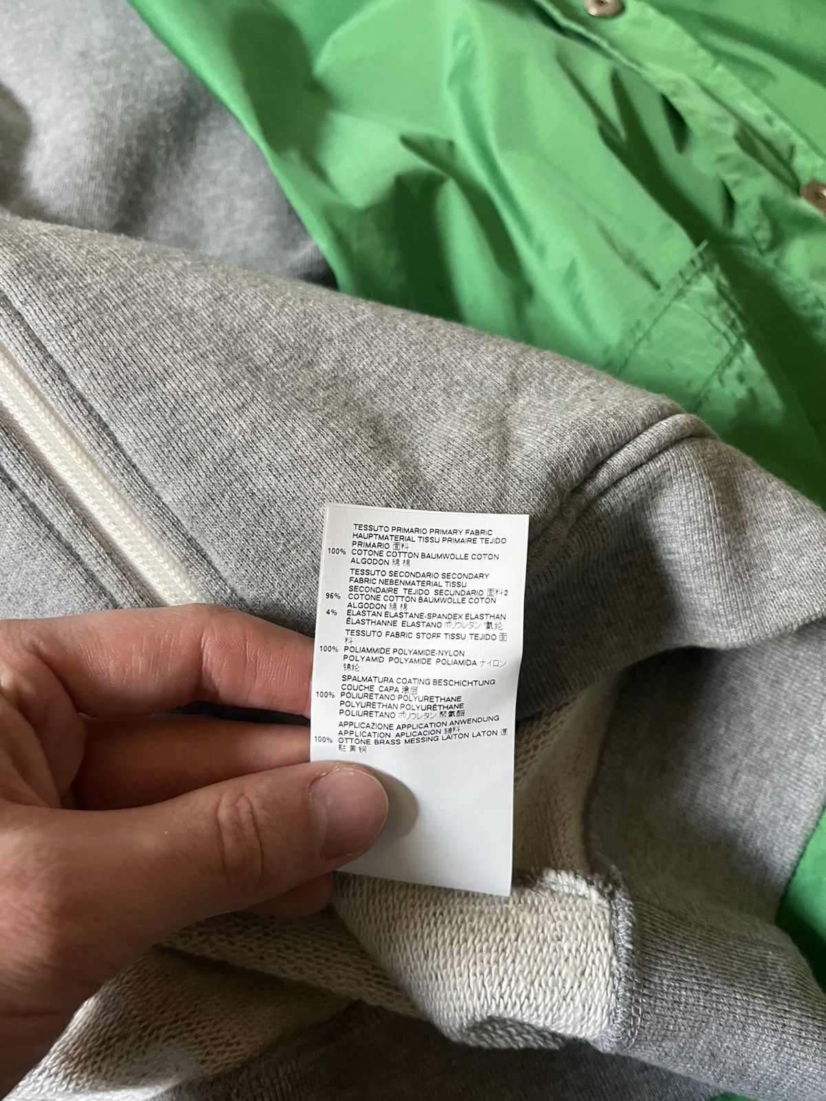 Maison Margiela Maison Margiela S/S 18 Atelier hoodie jacket 2 in 1 green Size US M / EU 48-50 / 2 - 22 Thumbnail