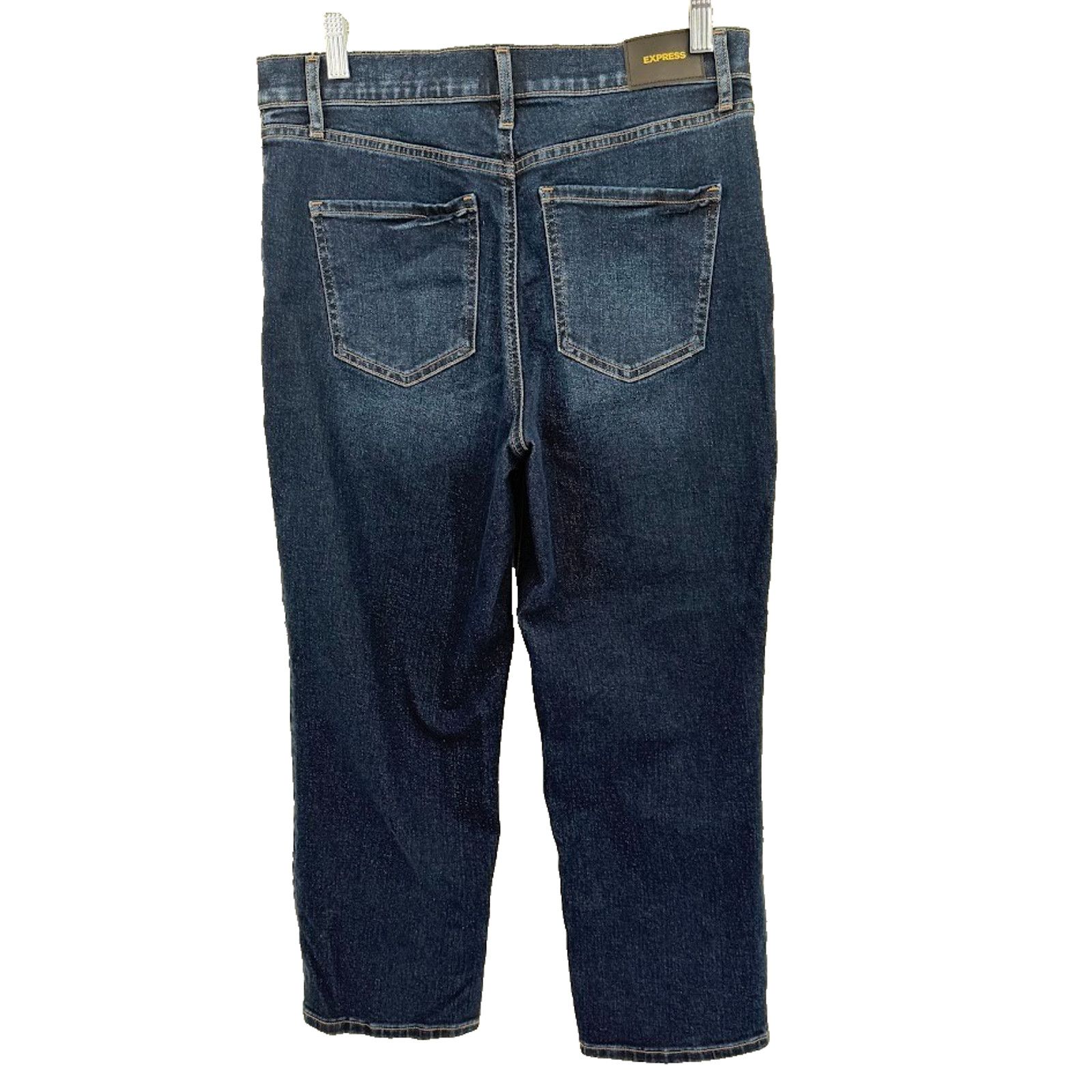 Express Express Jeans Womens 8S Conscious Edit Cropped Straight Leg Size 30" / US 8 / IT 44 - 2 Thumbnail