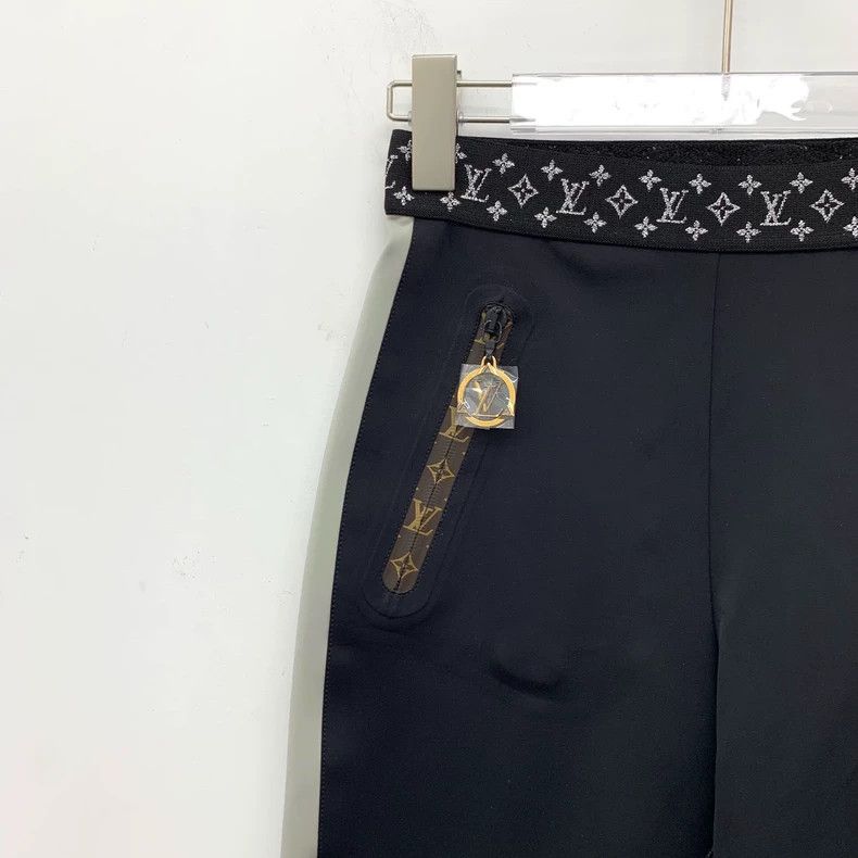 Louis Vuitton Louis Vuitton Color-block logo print elasticated waist sla Size US 36 / EU 52 - 3 Thumbnail