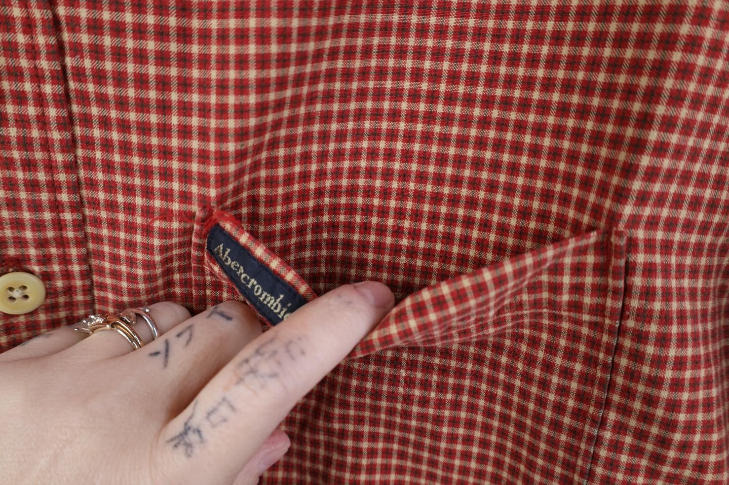 Abercrombie & Fitch Vintage 90s Y2K Abercrombie & Fitch Collared Button Shirt Size US L / EU 52-54 / 3 - 5 Thumbnail