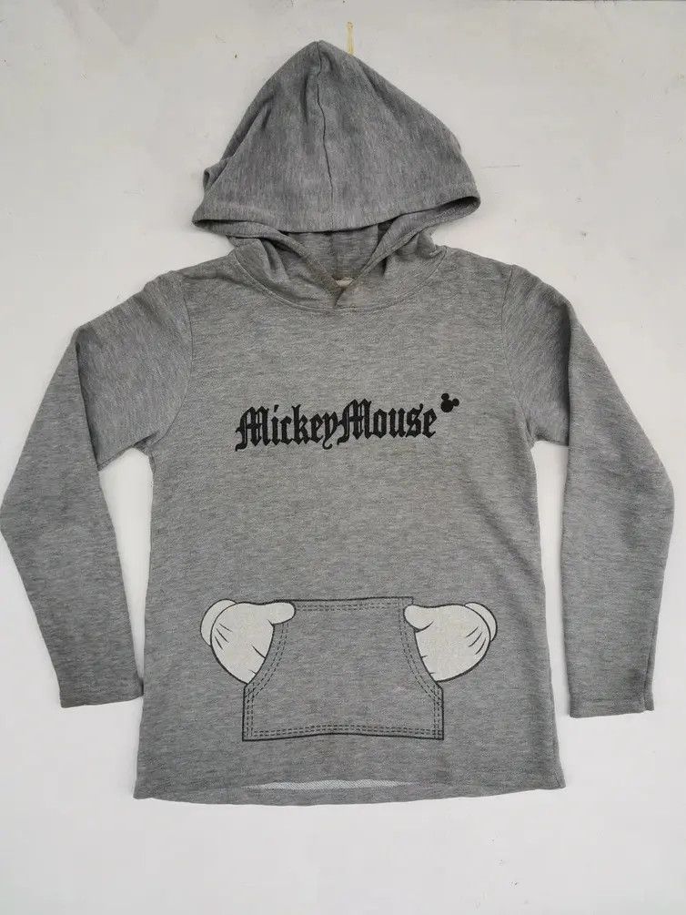 Disney × Mickey Mouse Disney Mickey Mouse Big Logo Hoodie Sweatshirt Size US M / EU 48-50 / 2 - 7 Thumbnail