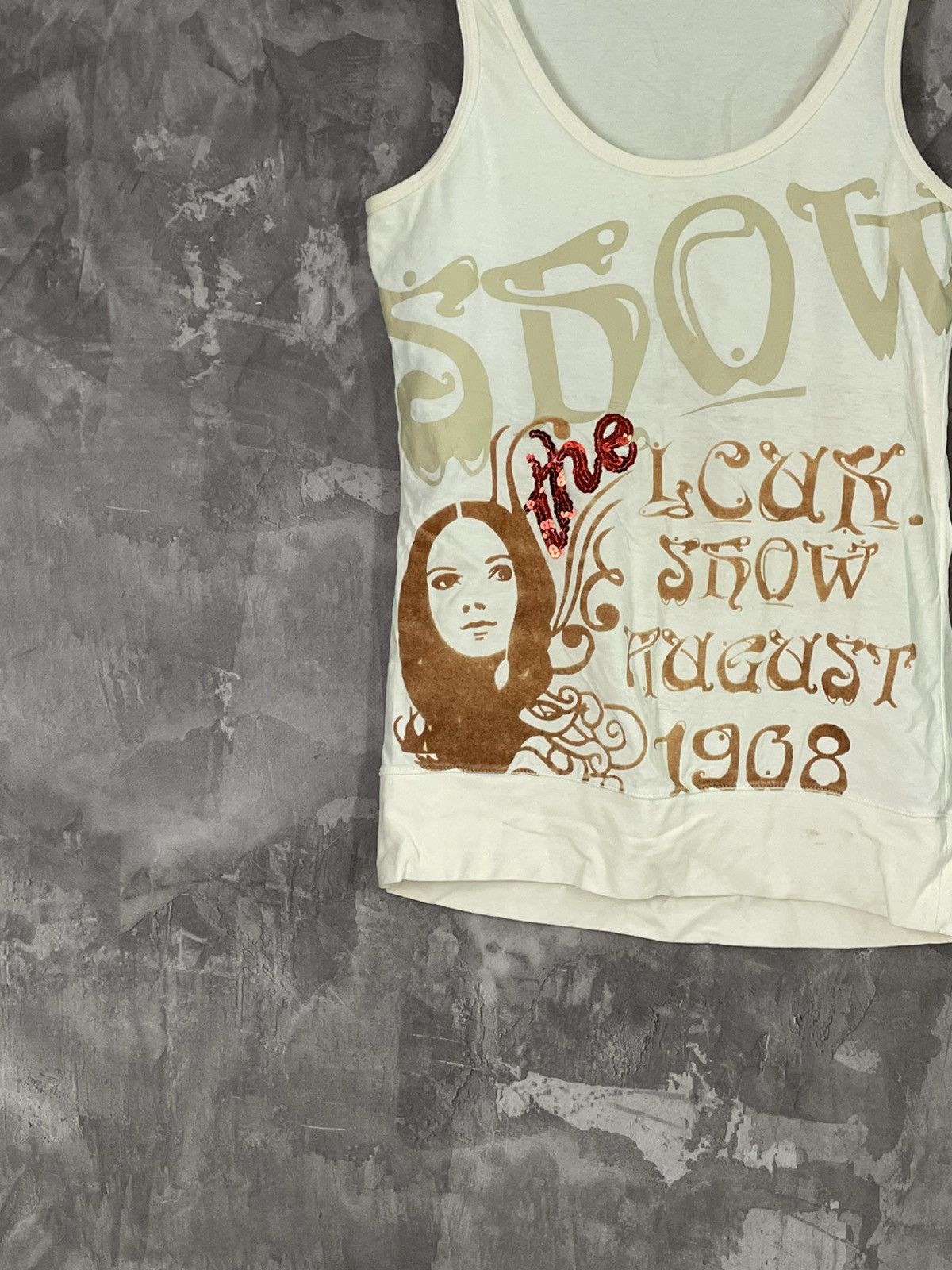 Hysteric Glamour Avant Garde Hysteric Glamour Style Crazy Y2K Tank Top Size M / US 6-8 / IT 42-44 - 5 Thumbnail