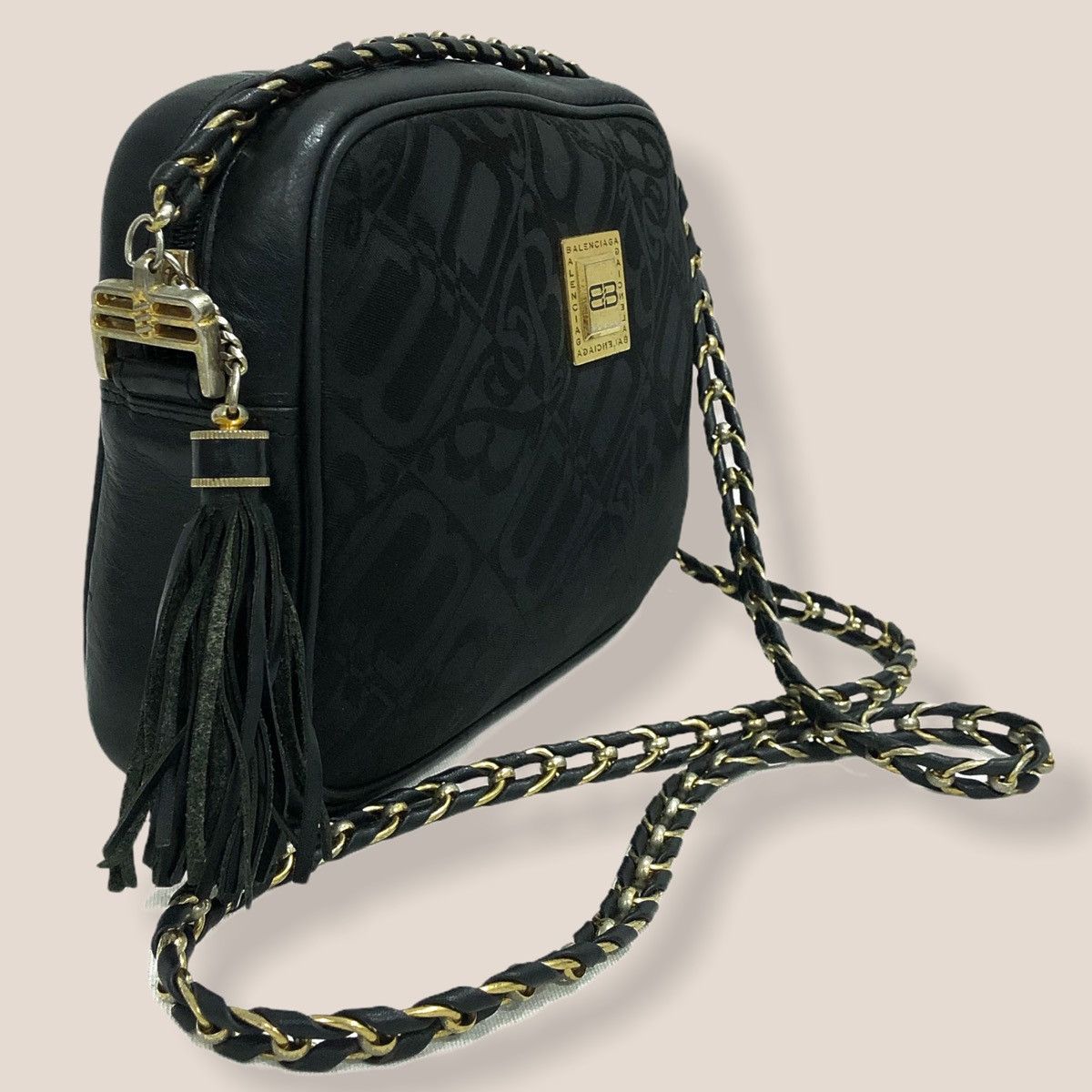 Balenciaga ‼️LASTDROP‼️AUTHENTIC BALENCIAGA BB VINTAGE CHAIN SHOULDER BAG Size ONE SIZE - 2 Thumbnail