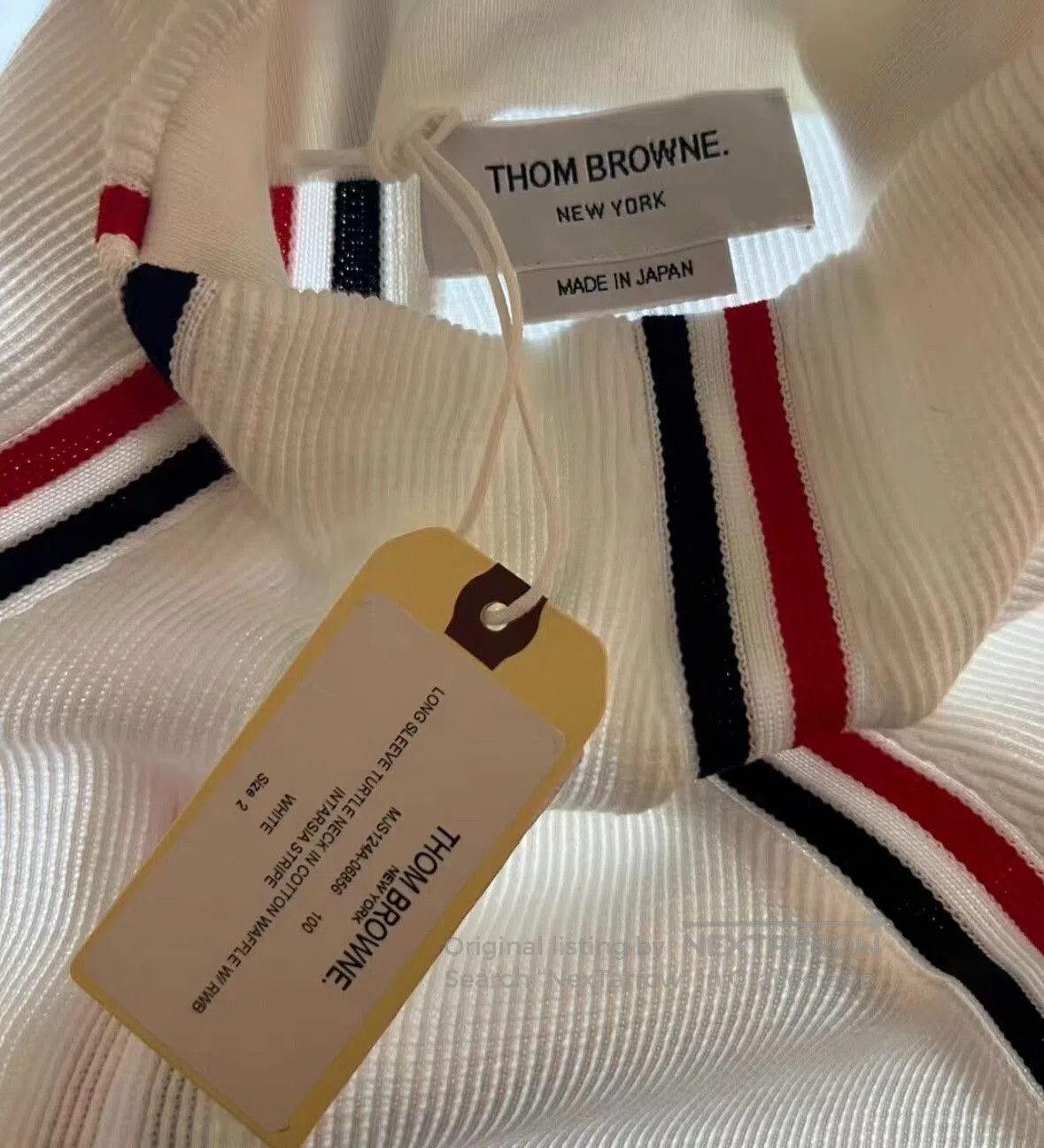 Thom Browne Thom Browne Long Sleeve T-Shirt. Size US M / EU 48-50 / 2 - 8 Thumbnail