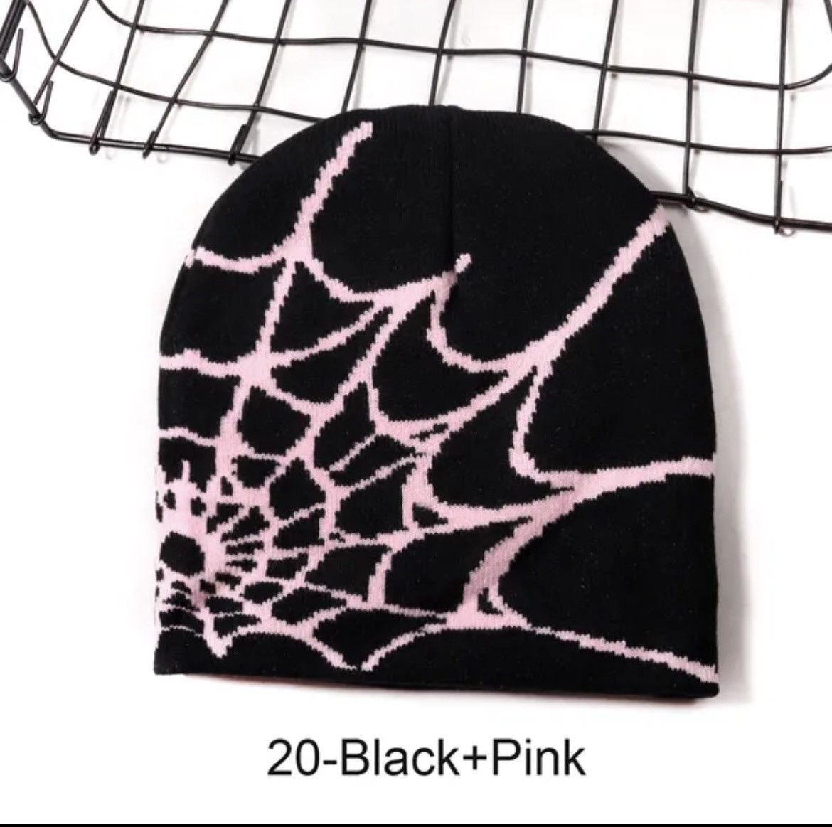 Other Spider Web Y2K Beanie Size ONE SIZE - 2 Thumbnail
