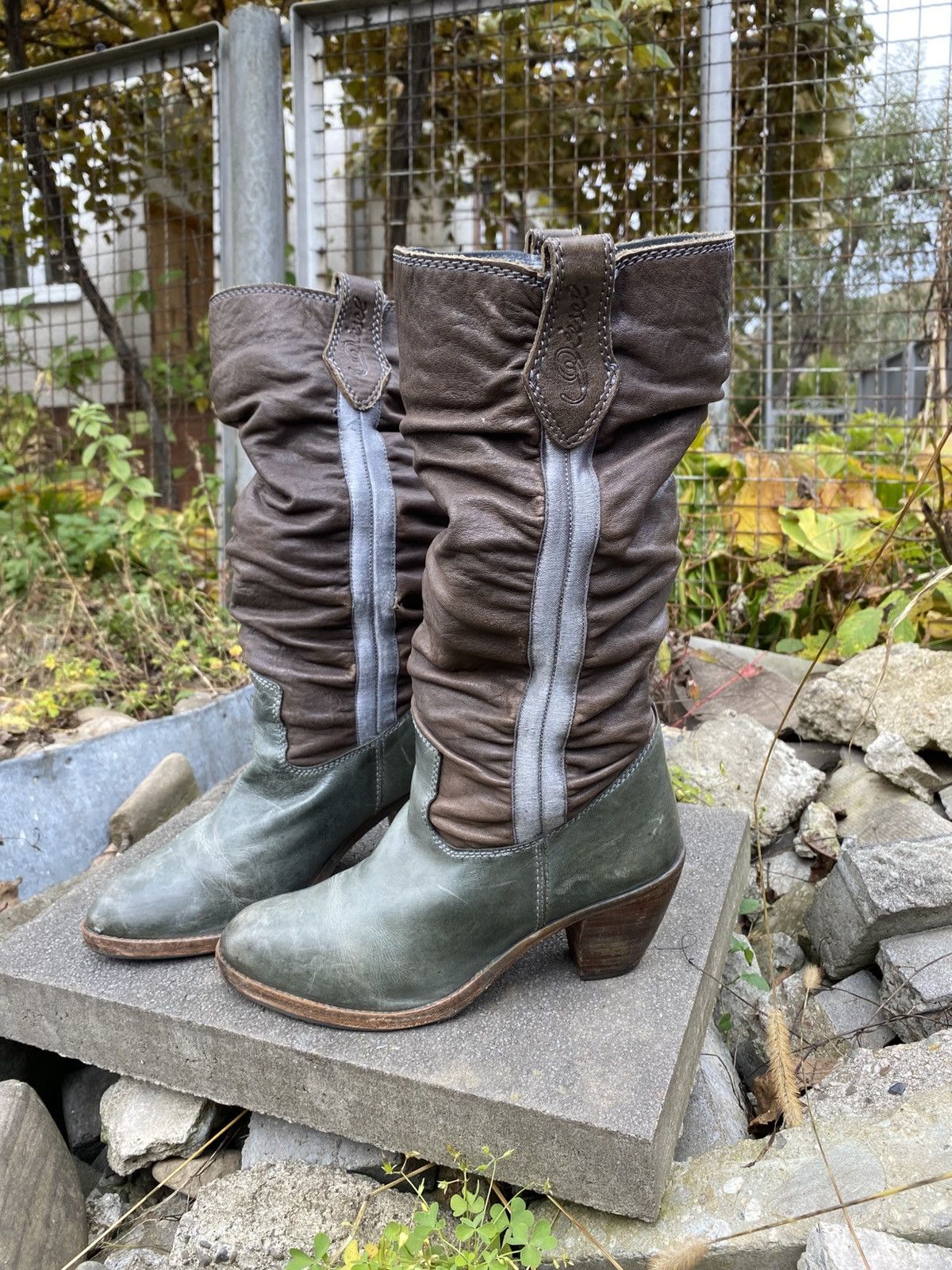Diesel Avan-Garde Genuine Leater Rick Owens Style Diesel Boots 39 Size US 9 / IT 39 - 2 Thumbnail