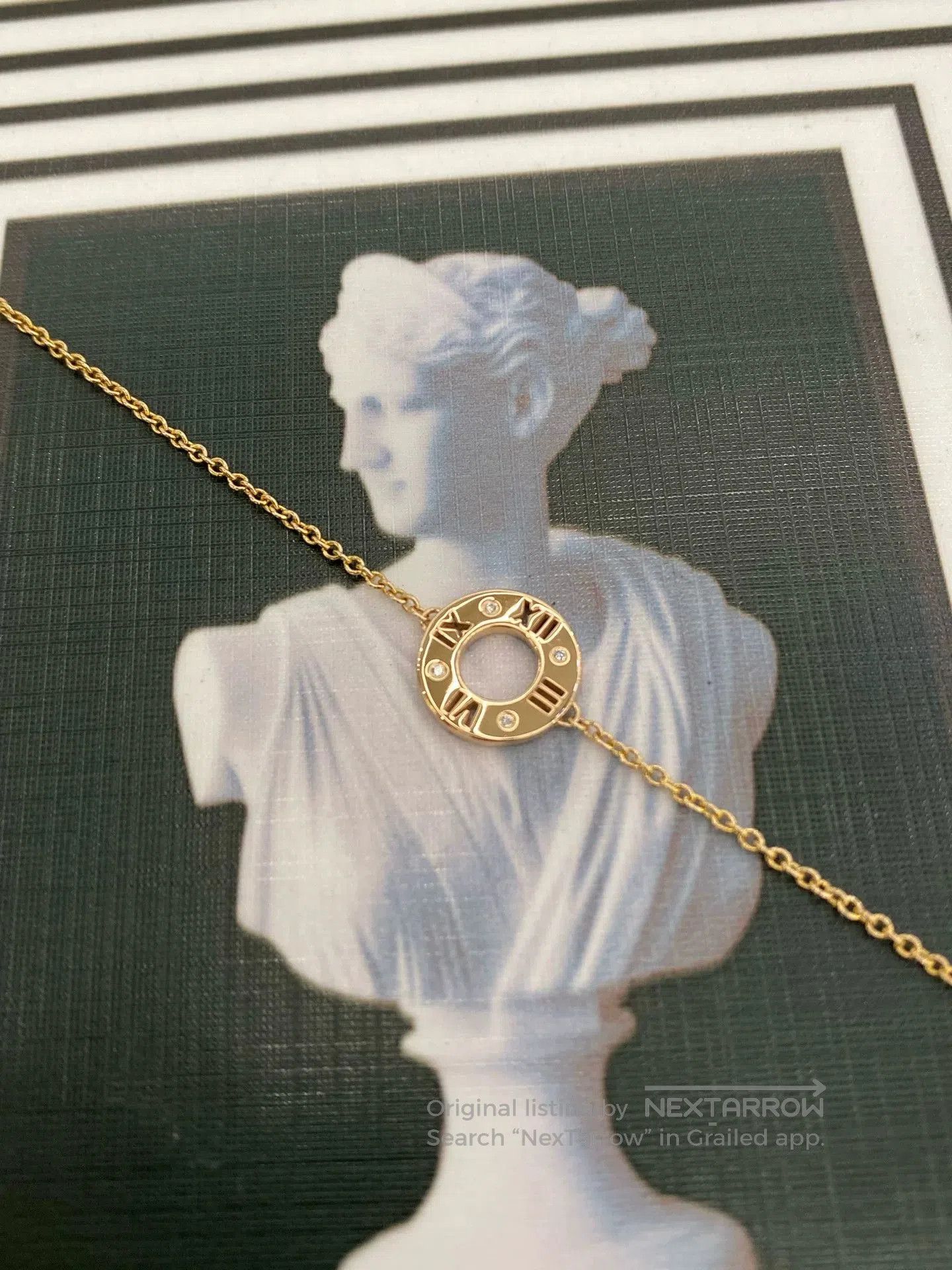 Tiffany & Co. Tiffany Atlas Roman Numeral Bracelet 18K. Size ONE SIZE - 4 Thumbnail