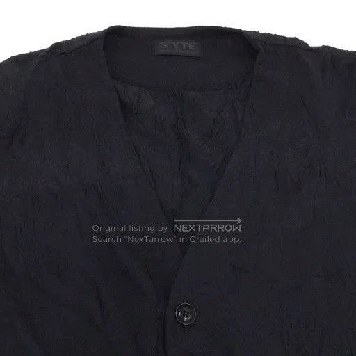 Yohji Yamamoto s'yte yohji yamamoto black knit cardigan Size US L / EU 52-54 / 3 - 3 Thumbnail