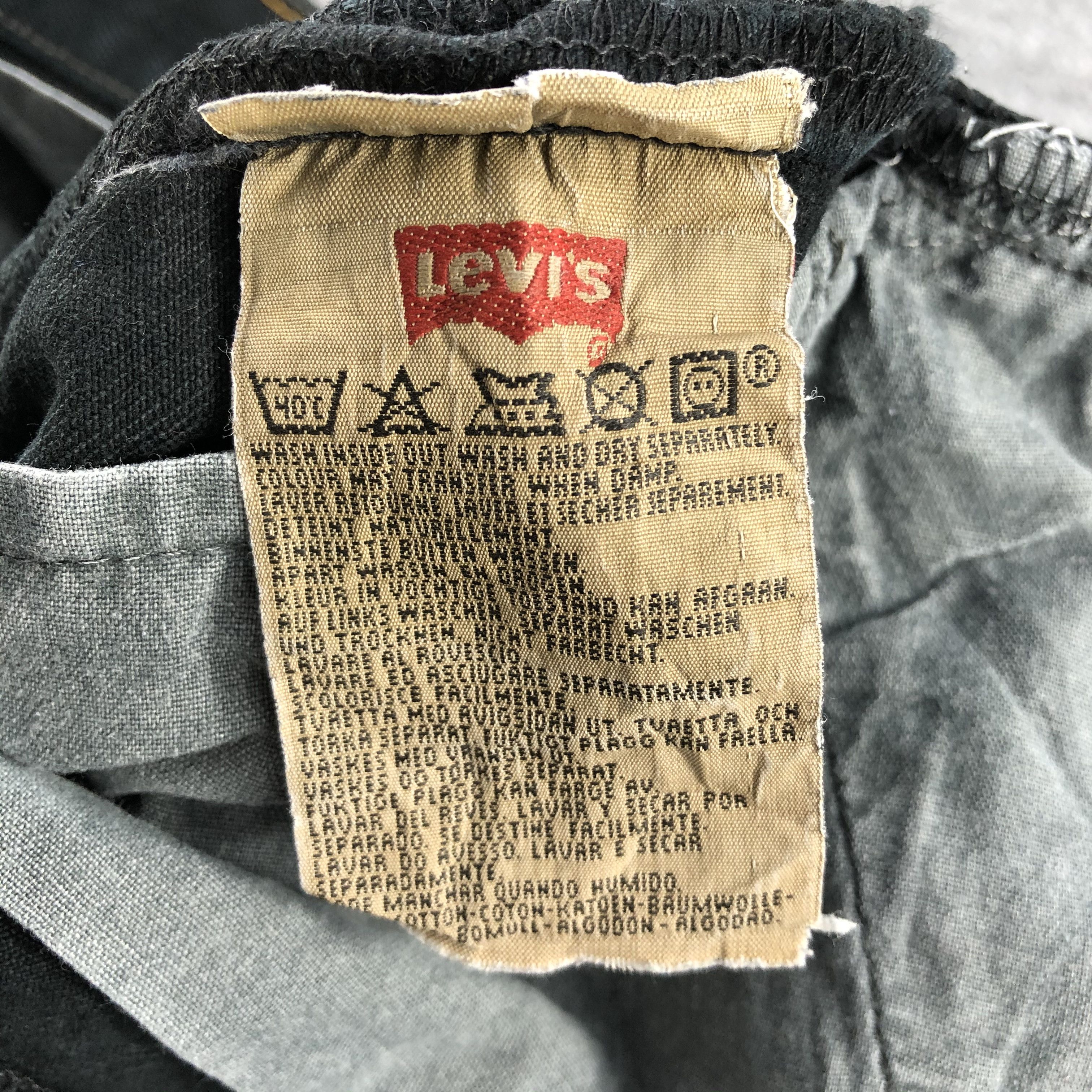 Levi's Vintage 90s Distress Levis 501 Jeans-JM1559 Size US 33 - 12 Thumbnail