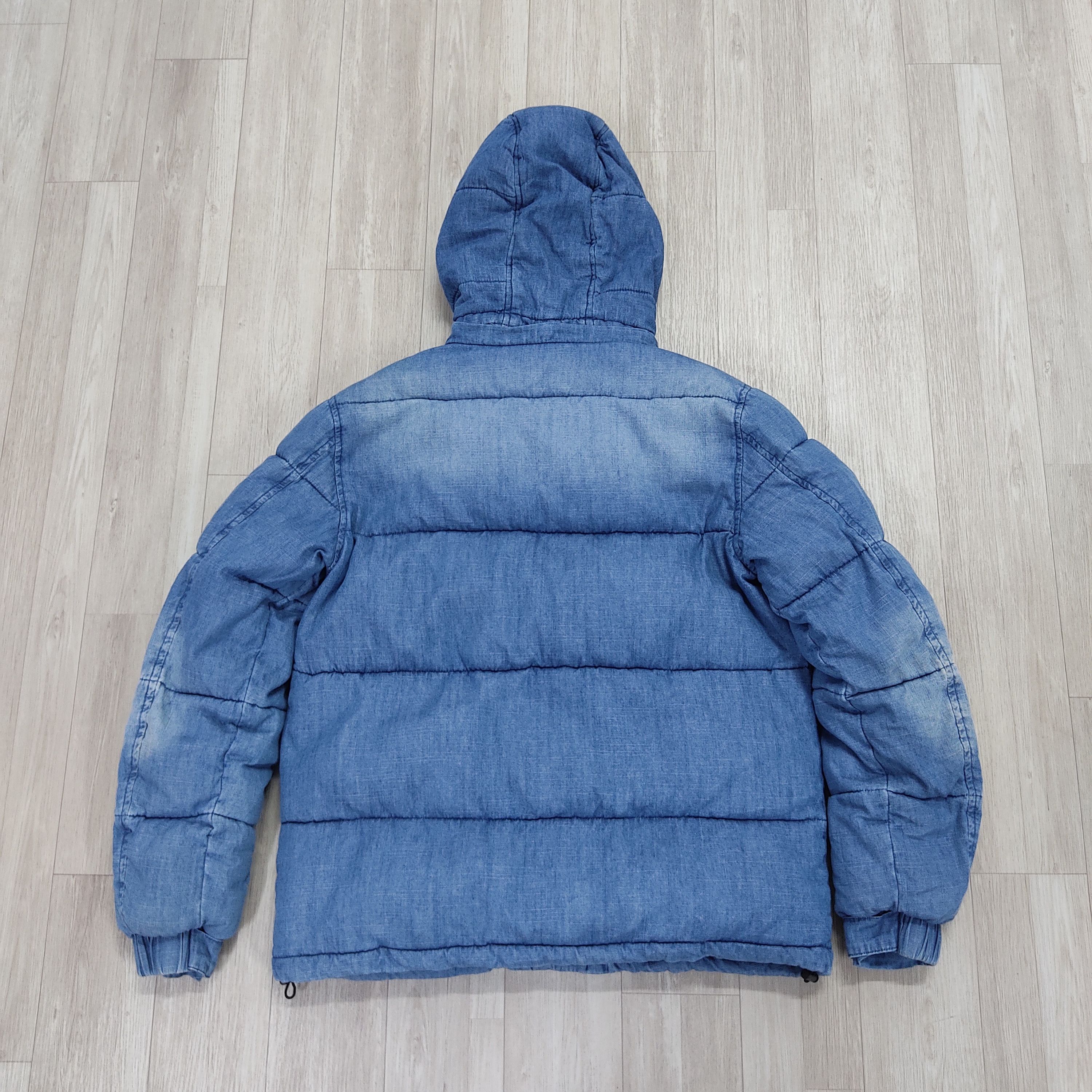 Japan Blue LAZY HAZY PLANET Blue Denim Filled Puffer Jacket Size US M / EU 48-50 / 2 - 20 Thumbnail