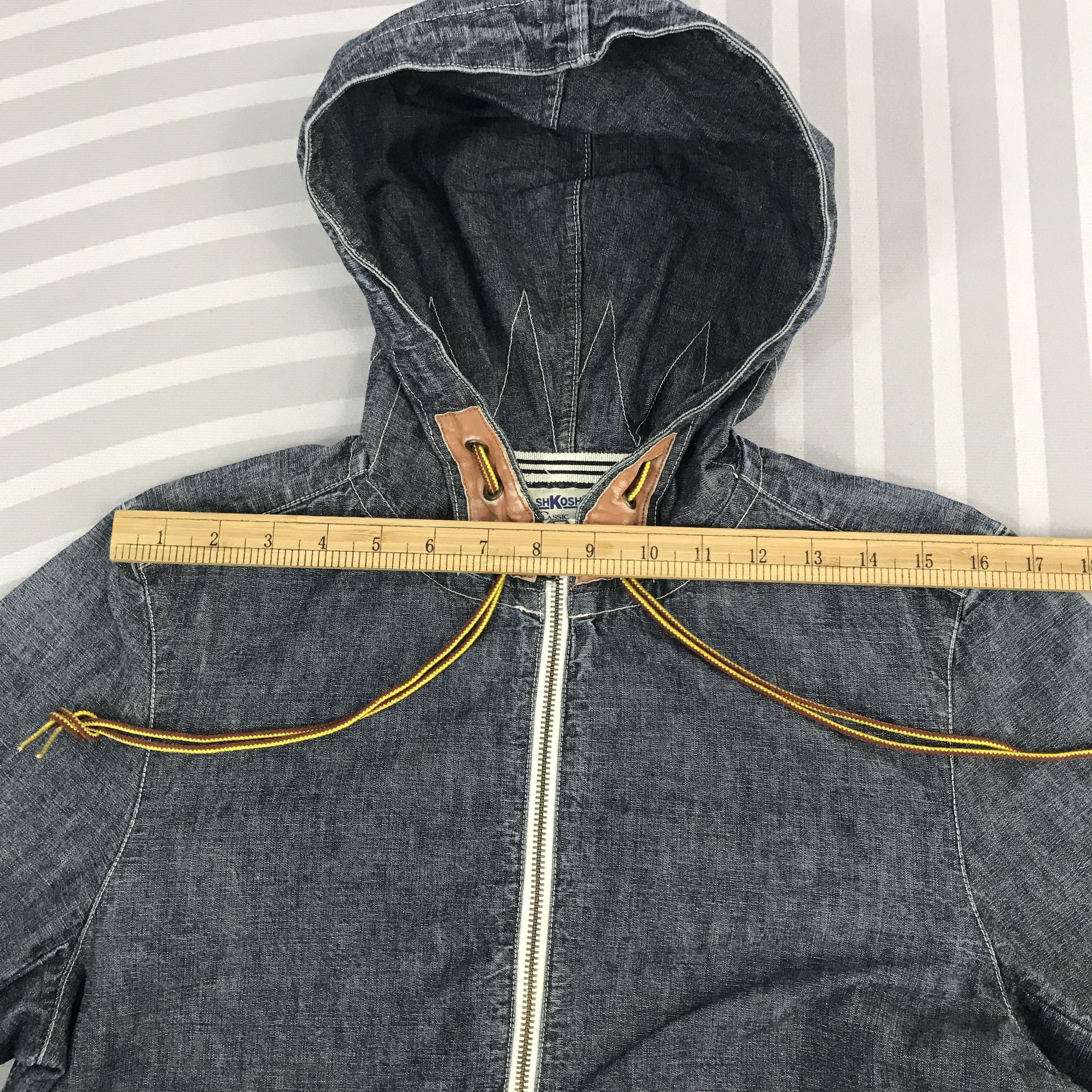 Oshkosh × Vintage Vintage OshKosh Classic Denim hoodies Jacket Size US M / EU 48-50 / 2 - 5 Thumbnail