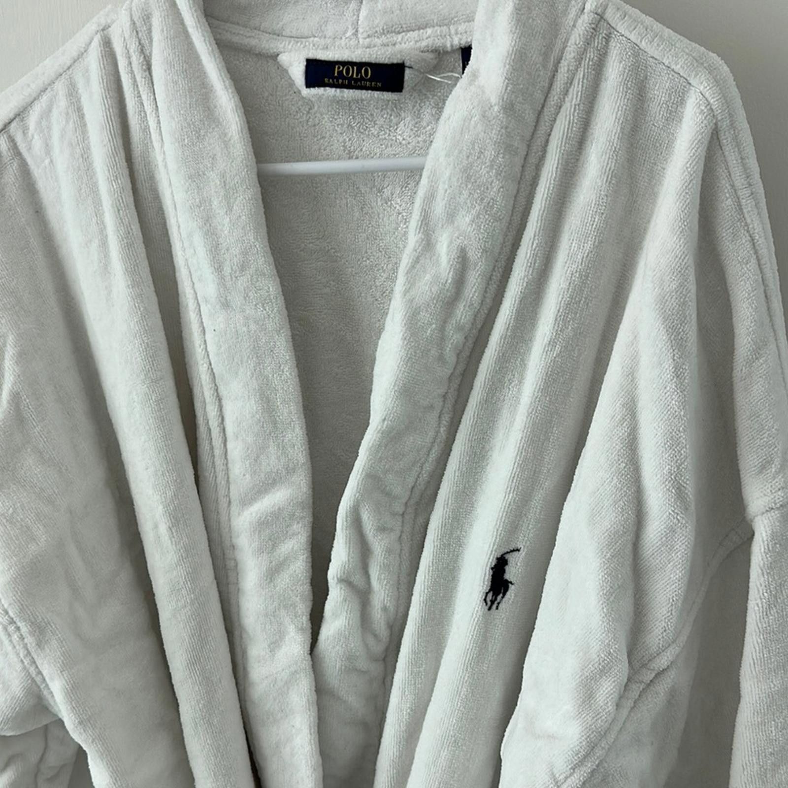 Polo Ralph Lauren Polo by Ralph Lauren White Robe Size ONE SIZE - 2 Thumbnail