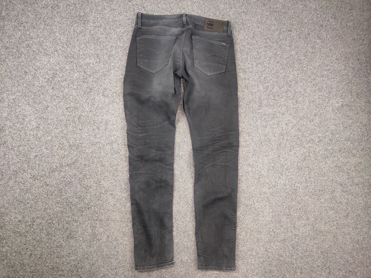 G-Star G Star Raw Vintage 3301 Gray Waxed Jeans if six was nine Size US 33 - 6 Thumbnail