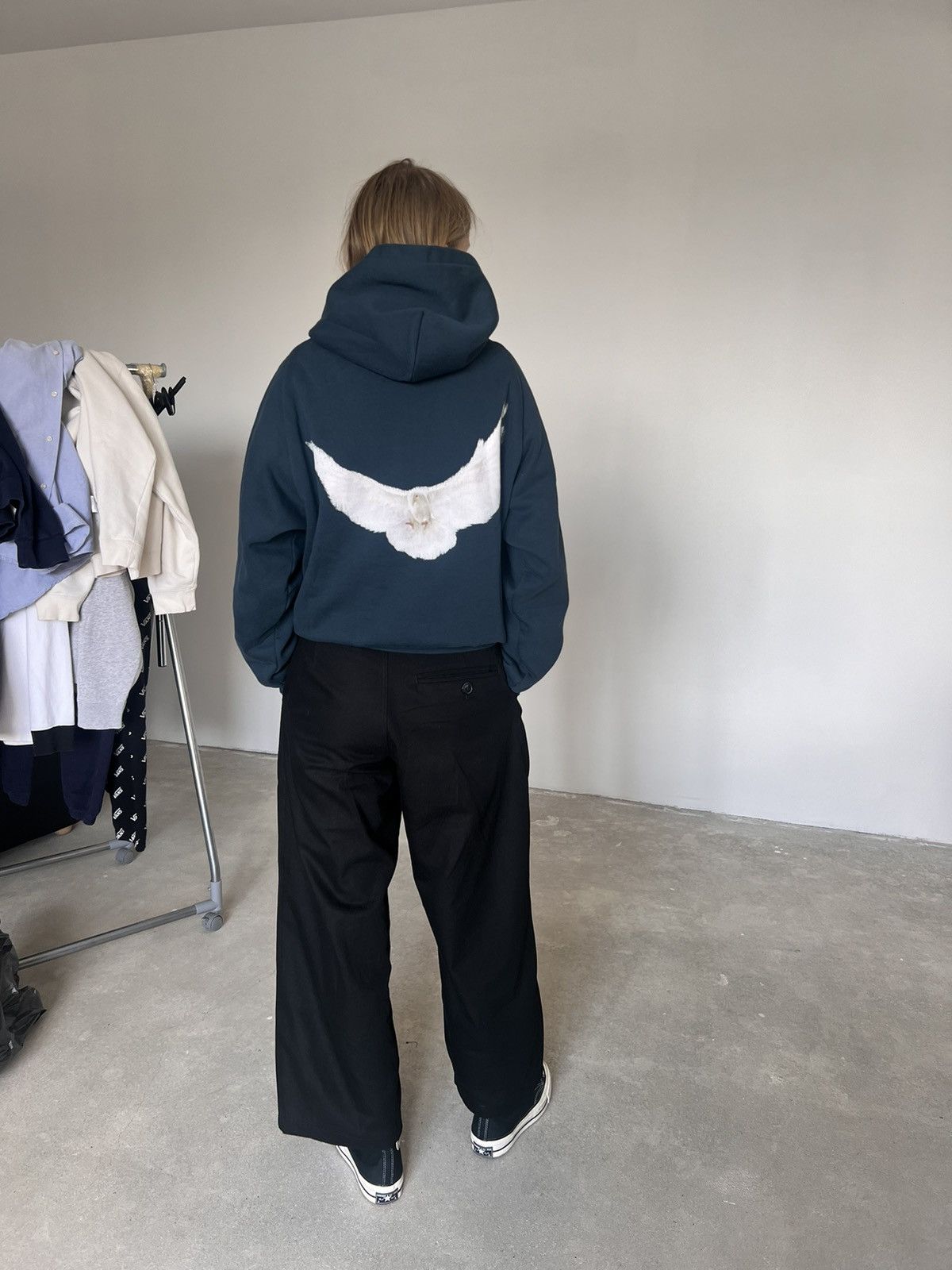 Gap Yeezy Gap Hoodie Shrunken Dove Size US XS / EU 42 / 0 - 1 Thumbnail
