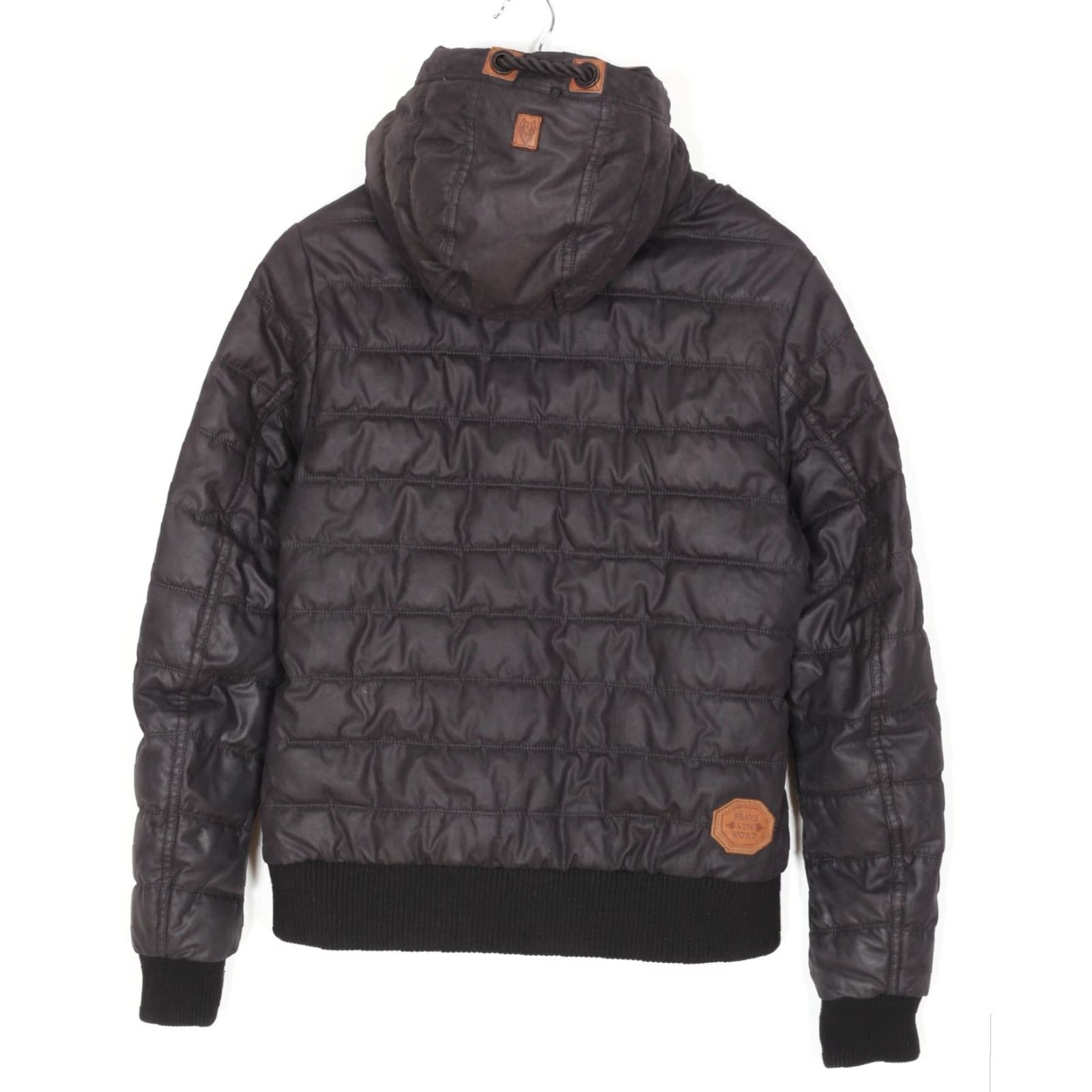 Vintage VINTAGE NAKETANO Hooded Padded Jacket Women M Grey MJ5167 Size M / US 6-8 / IT 42-44 - 4 Thumbnail