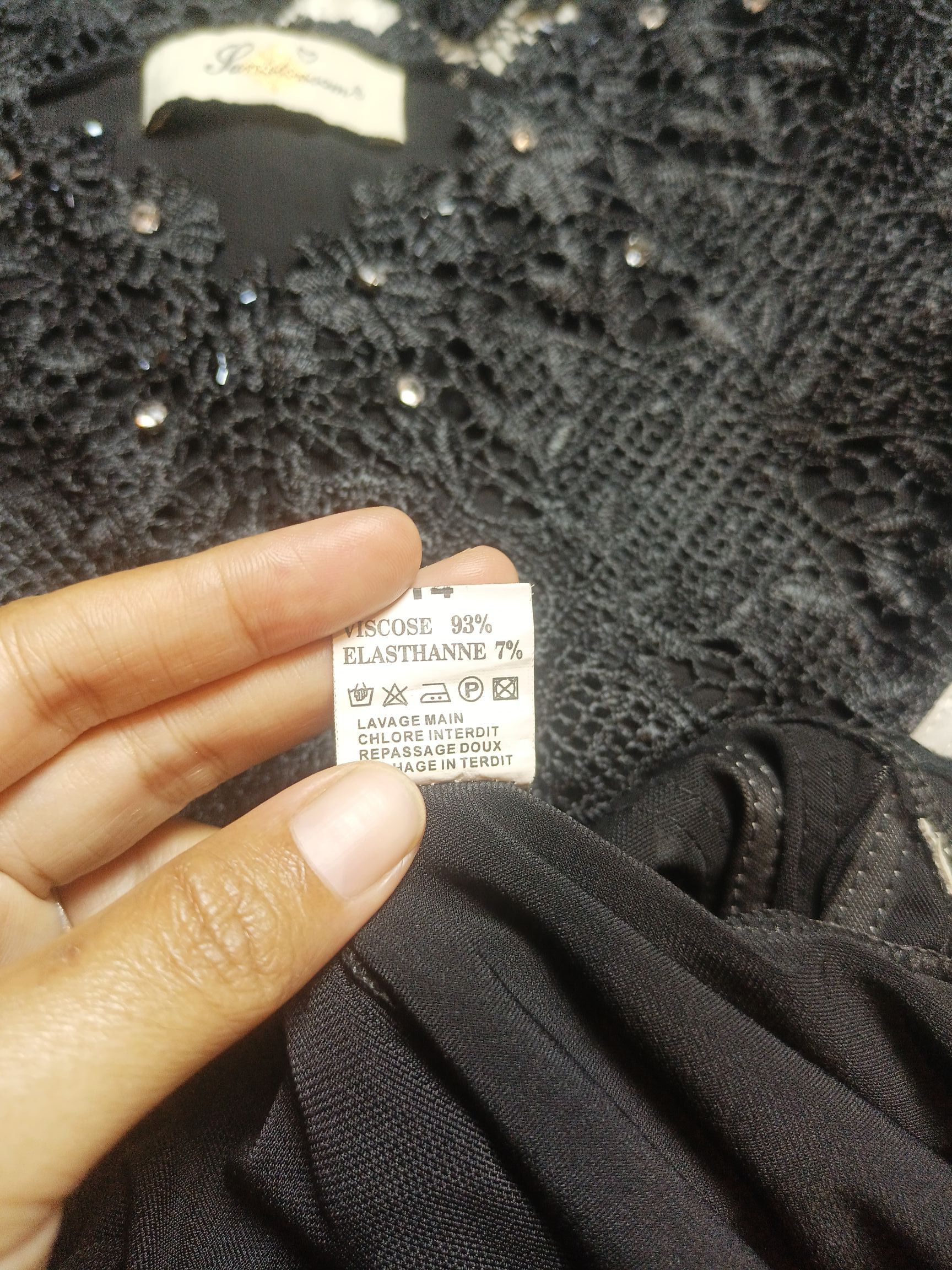 Designer × Japanese Brand SunBlossom Women's Lacy Striped Longsleeve Size M / US 6-8 / IT 42-44 - 4 Thumbnail